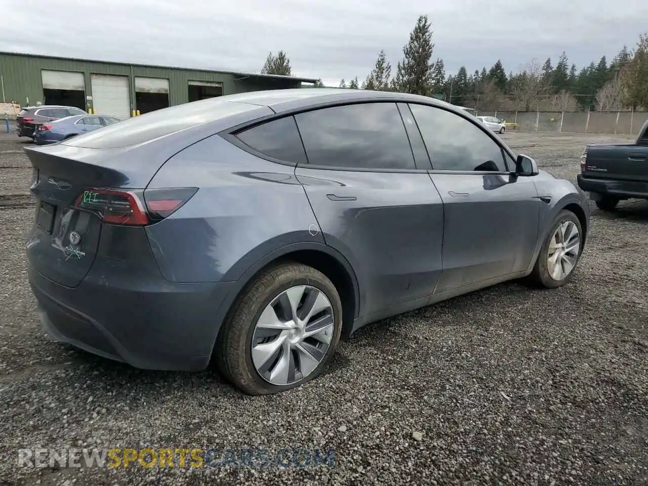 3 Photograph of a damaged car 7SAYGAEE3PF910443 TESLA MODEL Y 2023