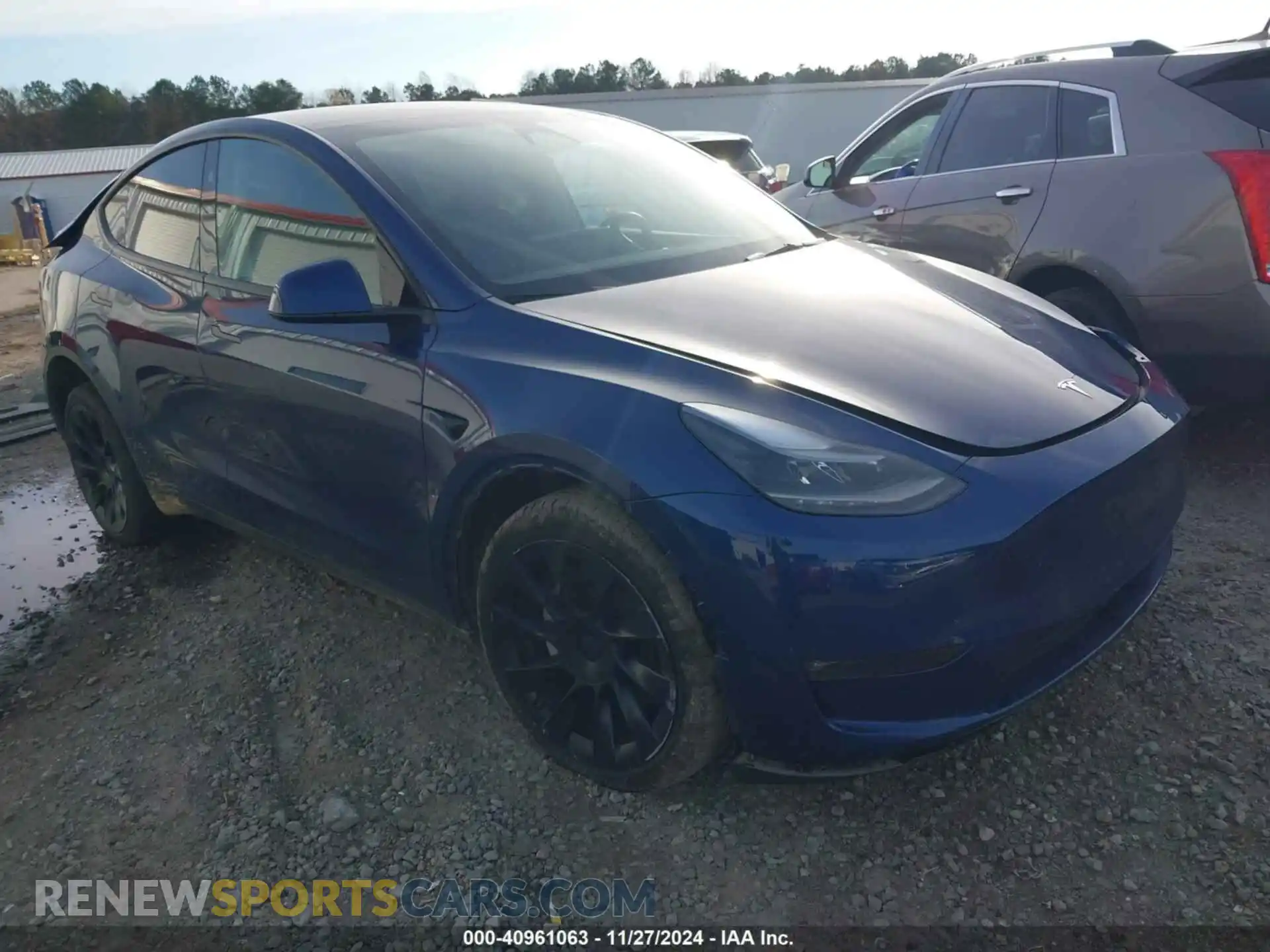 1 Photograph of a damaged car 7SAYGAEE3PF970786 TESLA MODEL Y 2023