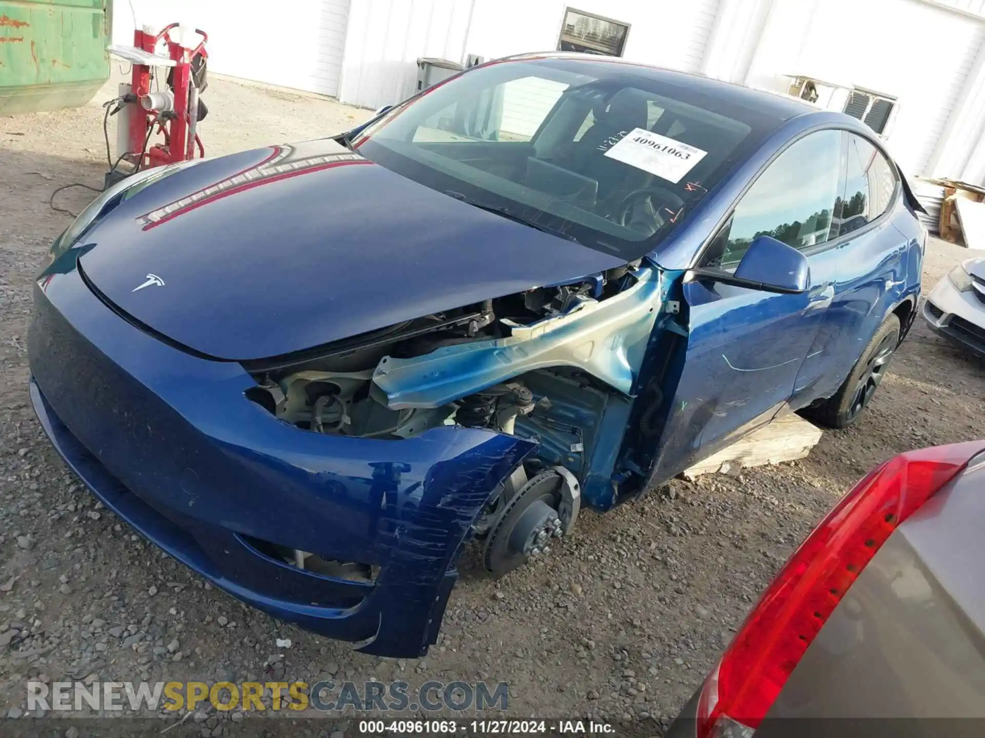 2 Photograph of a damaged car 7SAYGAEE3PF970786 TESLA MODEL Y 2023