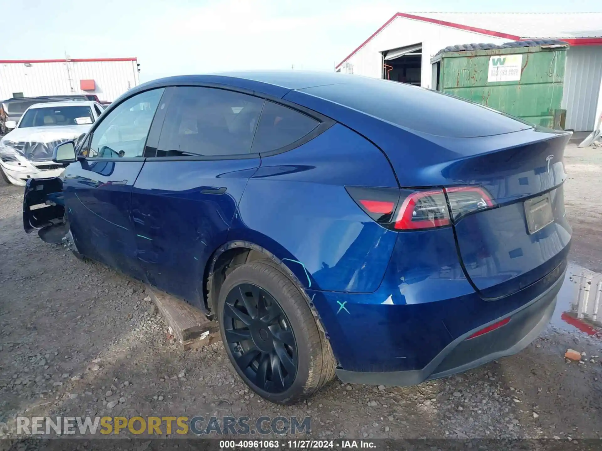 3 Photograph of a damaged car 7SAYGAEE3PF970786 TESLA MODEL Y 2023