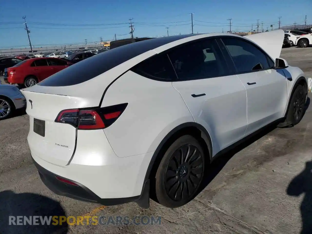 3 Photograph of a damaged car 7SAYGAEE3PF977334 TESLA MODEL Y 2023