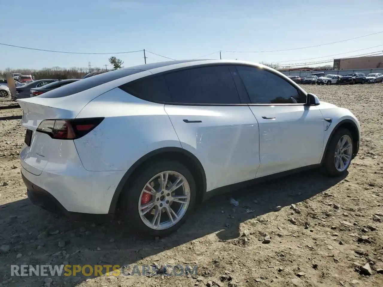 3 fotografías del automóvil dañado 7SAYGAEE4PF594793 TESLA MODEL Y 2023