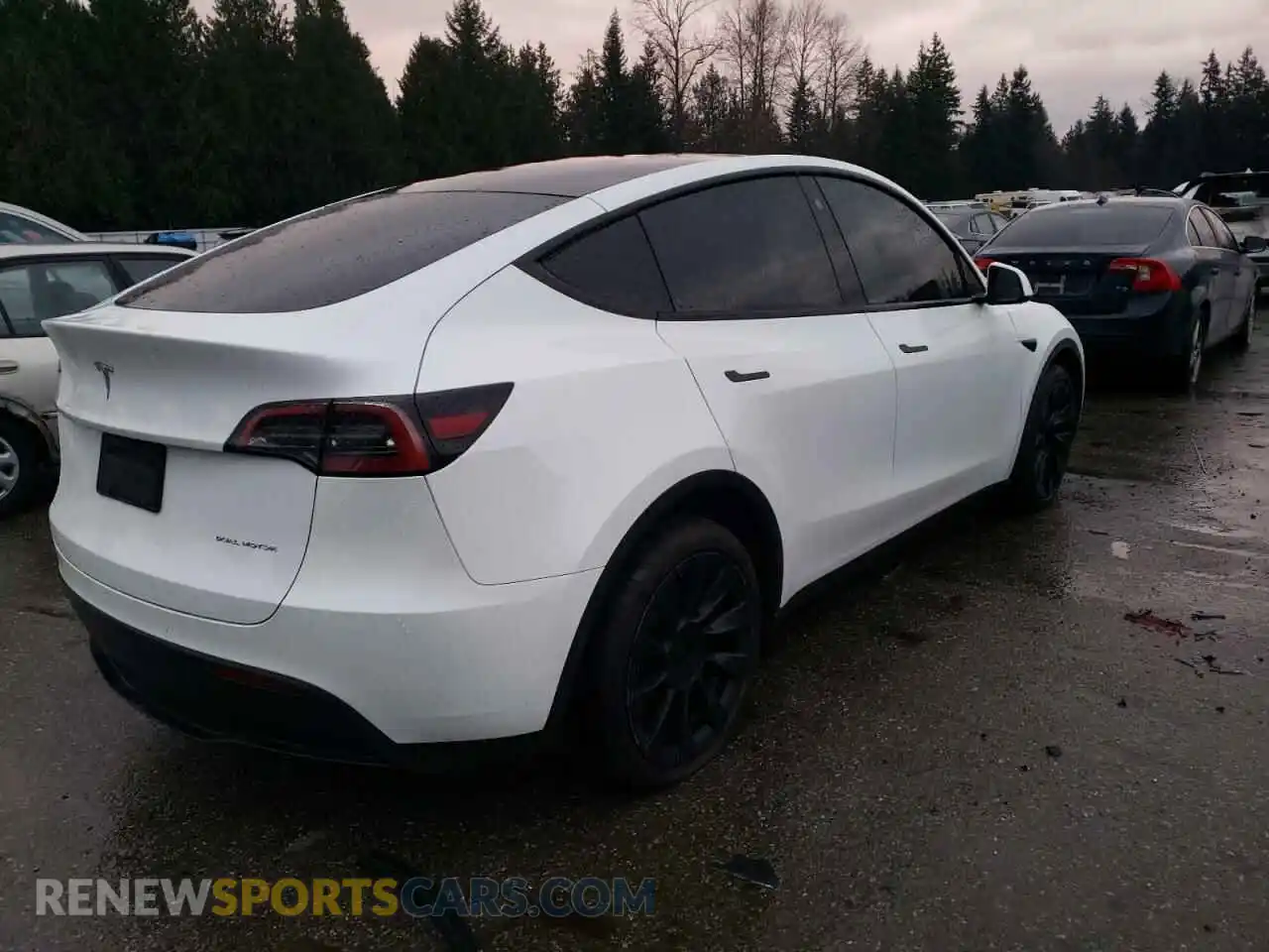 3 Photograph of a damaged car 7SAYGAEE4PF599993 TESLA MODEL Y 2023