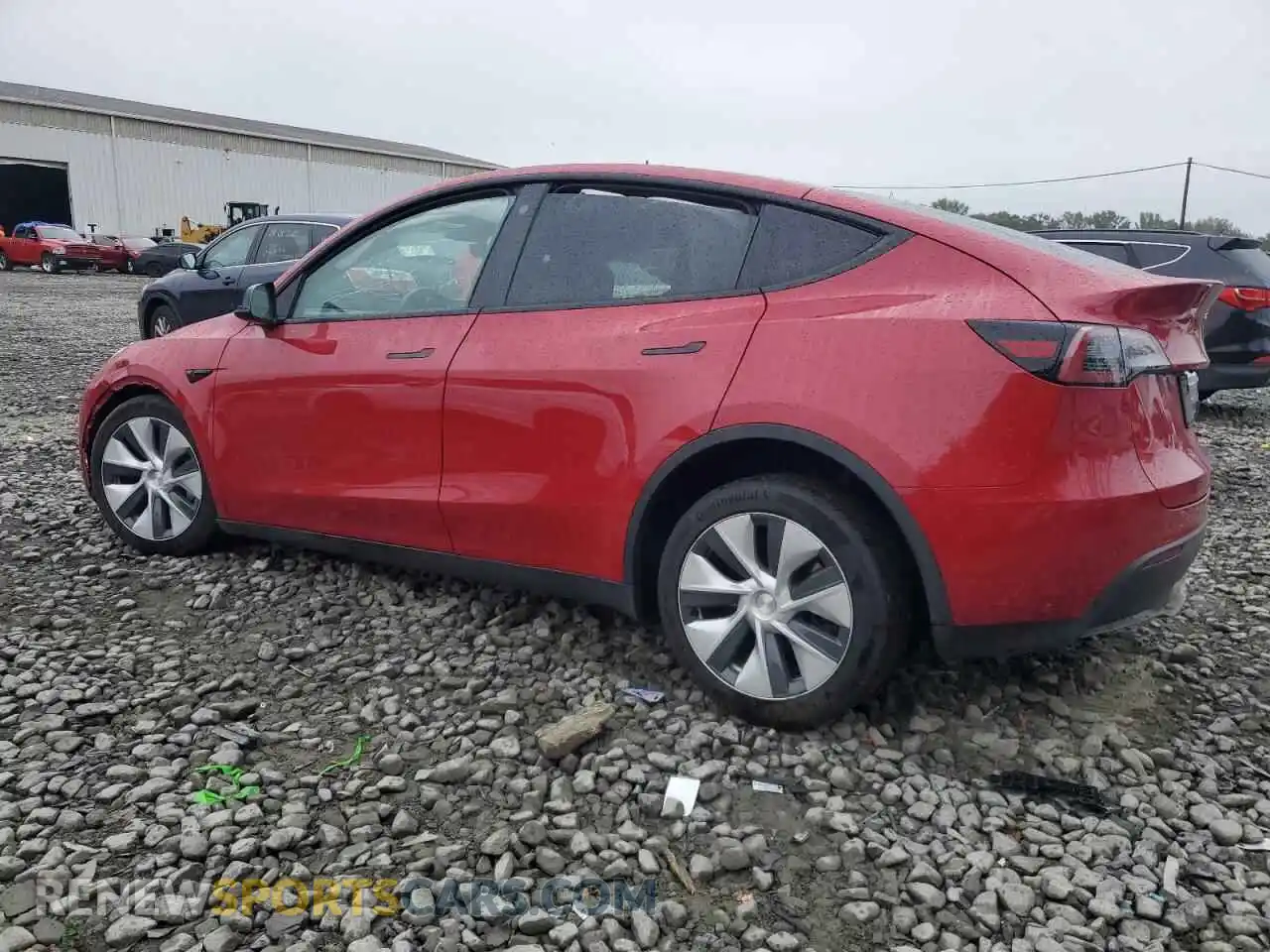 2 Photograph of a damaged car 7SAYGAEE4PF602682 TESLA MODEL Y 2023