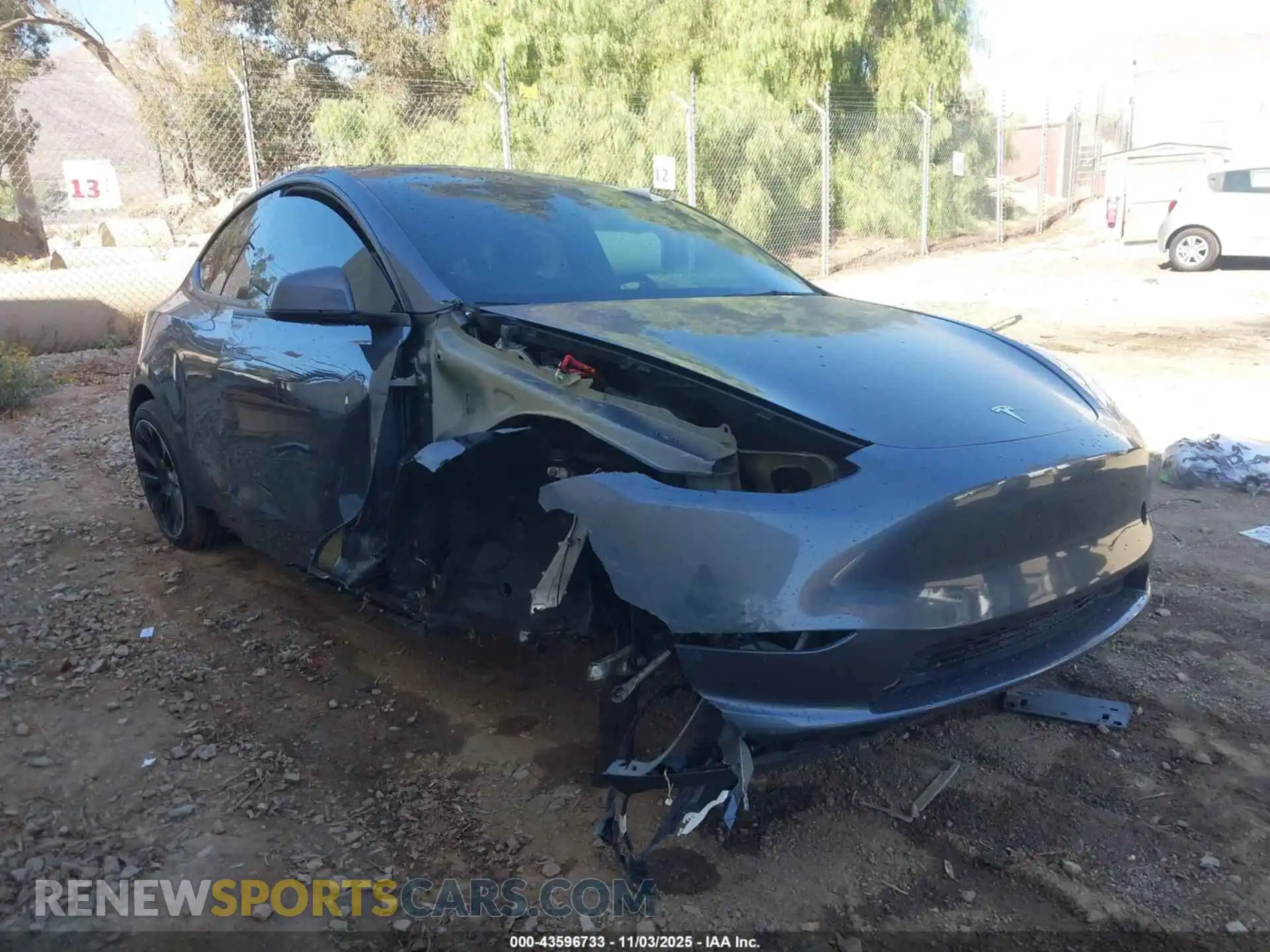 1 Photograph of a damaged car 7SAYGAEE4PF609339 TESLA MODEL Y 2023