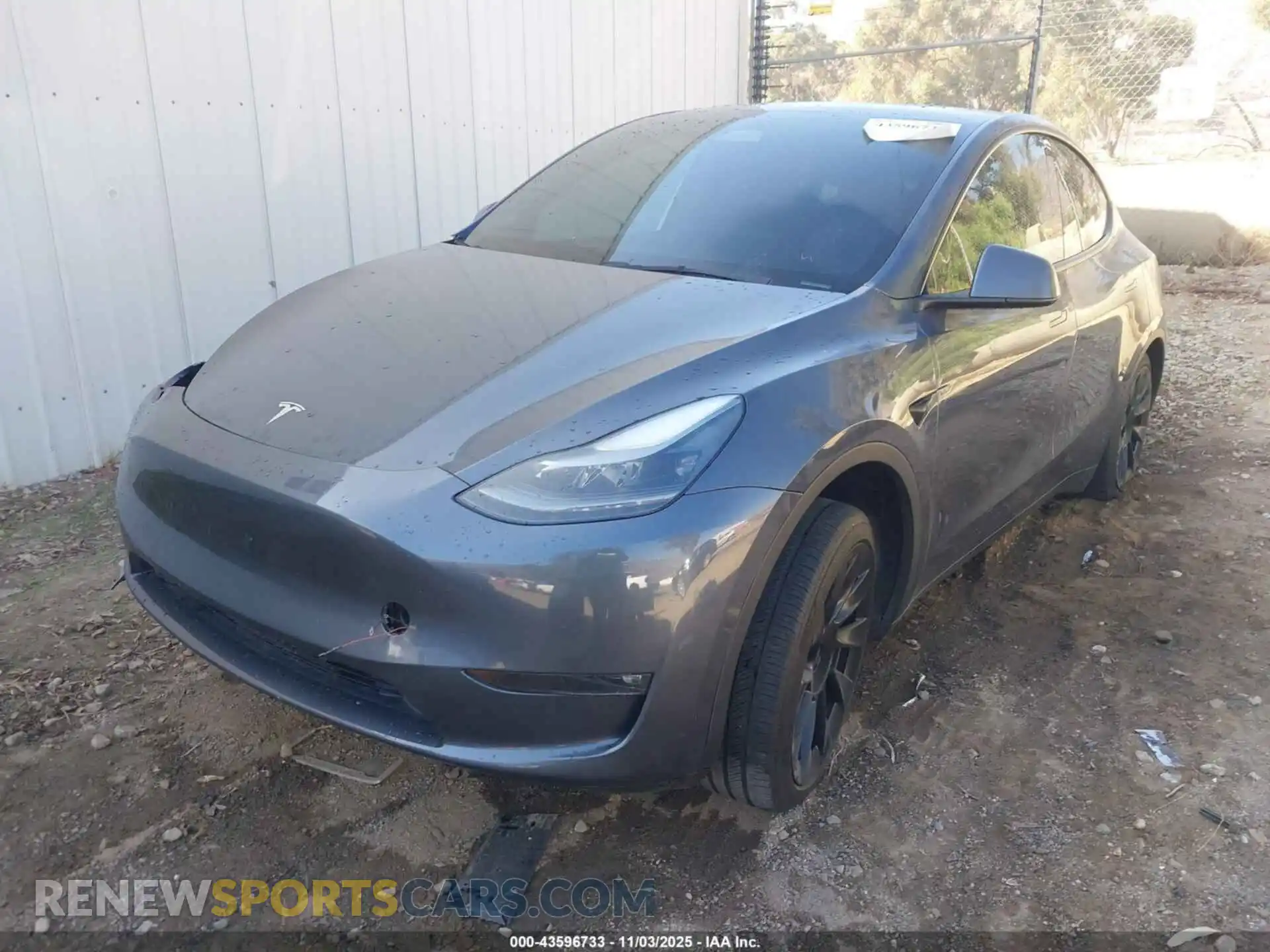 2 Photograph of a damaged car 7SAYGAEE4PF609339 TESLA MODEL Y 2023