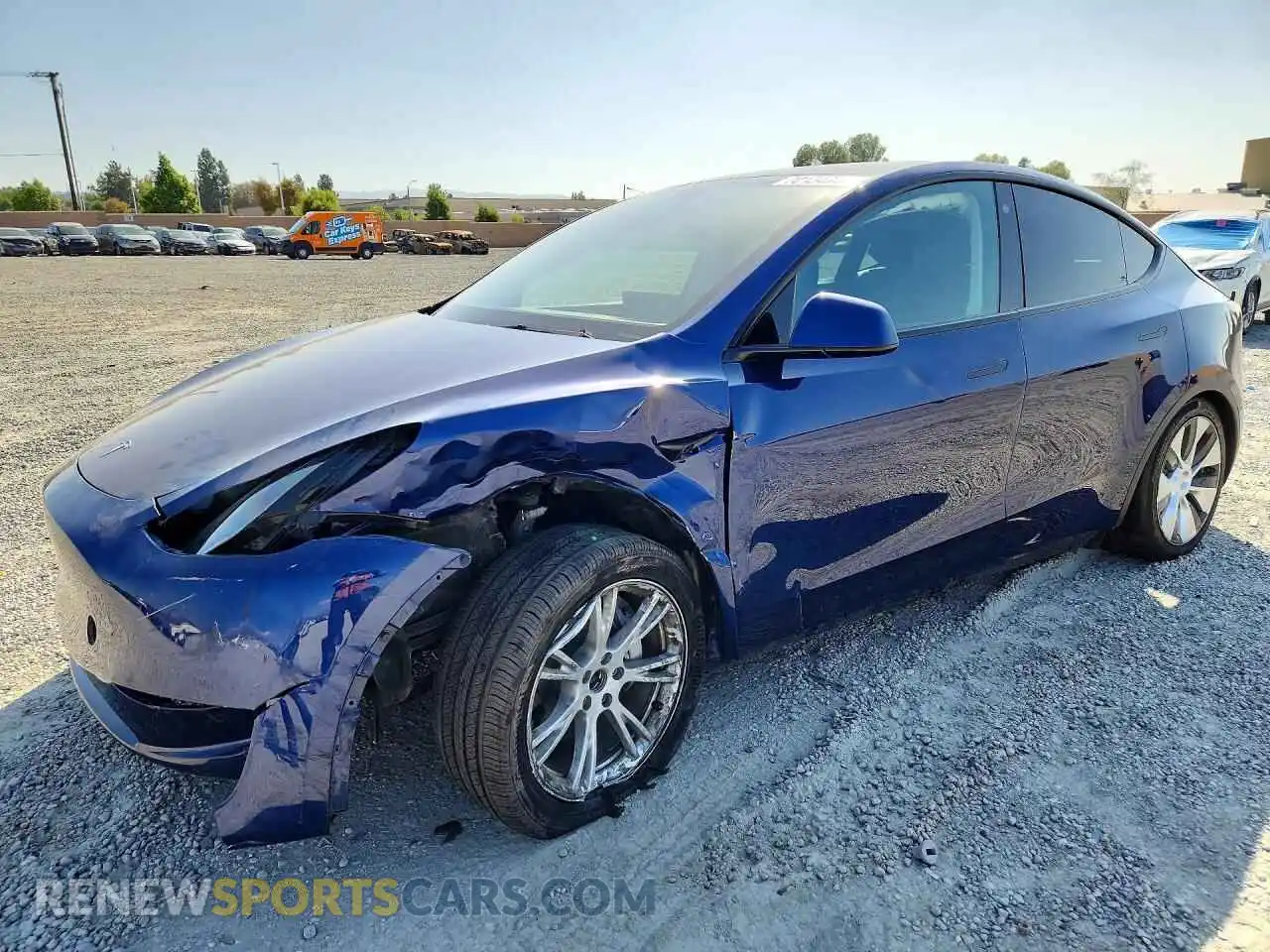 1 Photograph of a damaged car 7SAYGAEE4PF615495 TESLA MODEL Y 2023