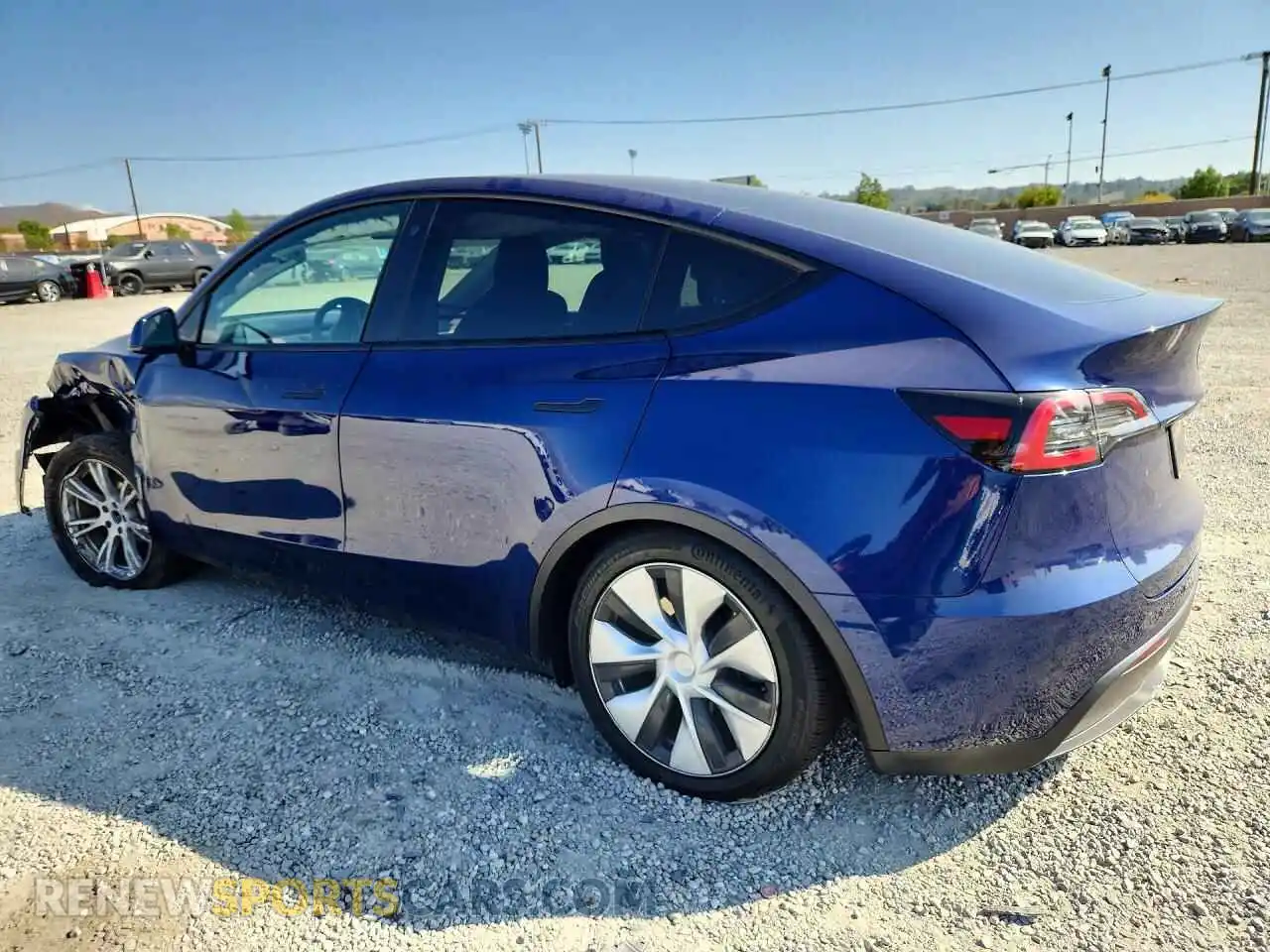 2 Photograph of a damaged car 7SAYGAEE4PF615495 TESLA MODEL Y 2023