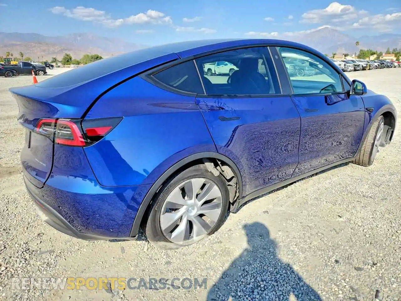 3 Photograph of a damaged car 7SAYGAEE4PF615495 TESLA MODEL Y 2023