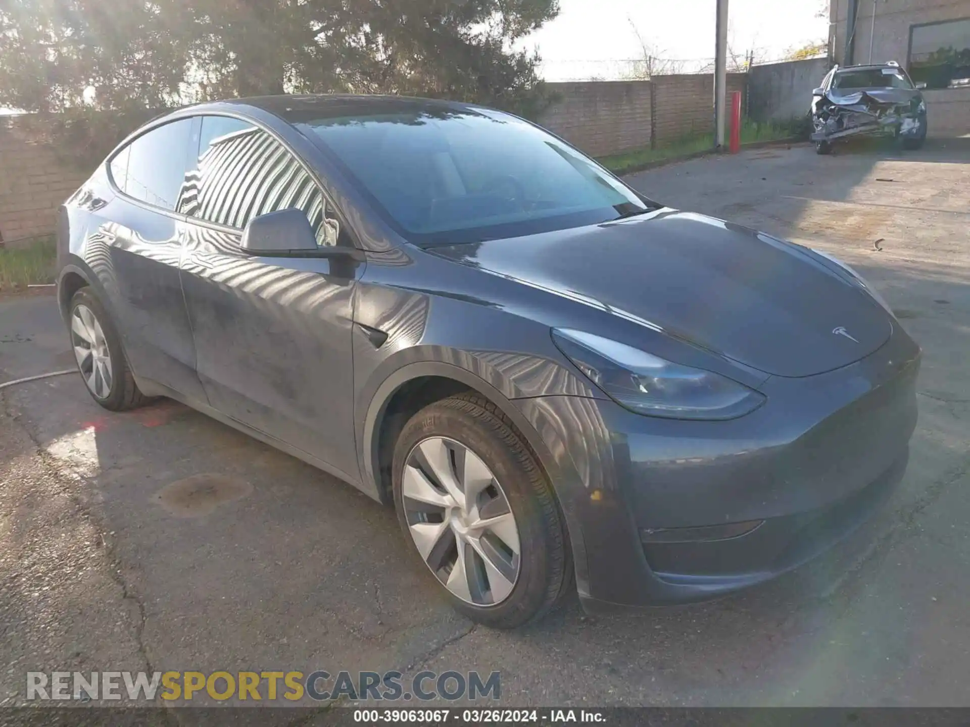 1 Photograph of a damaged car 7SAYGAEE4PF632779 TESLA MODEL Y 2023