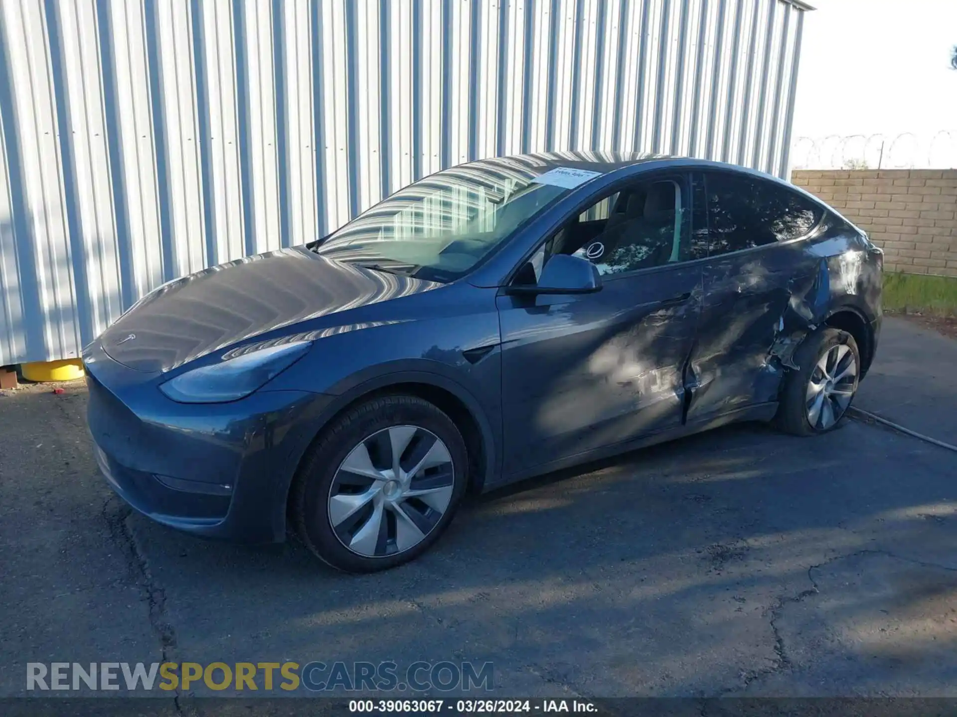 2 Photograph of a damaged car 7SAYGAEE4PF632779 TESLA MODEL Y 2023