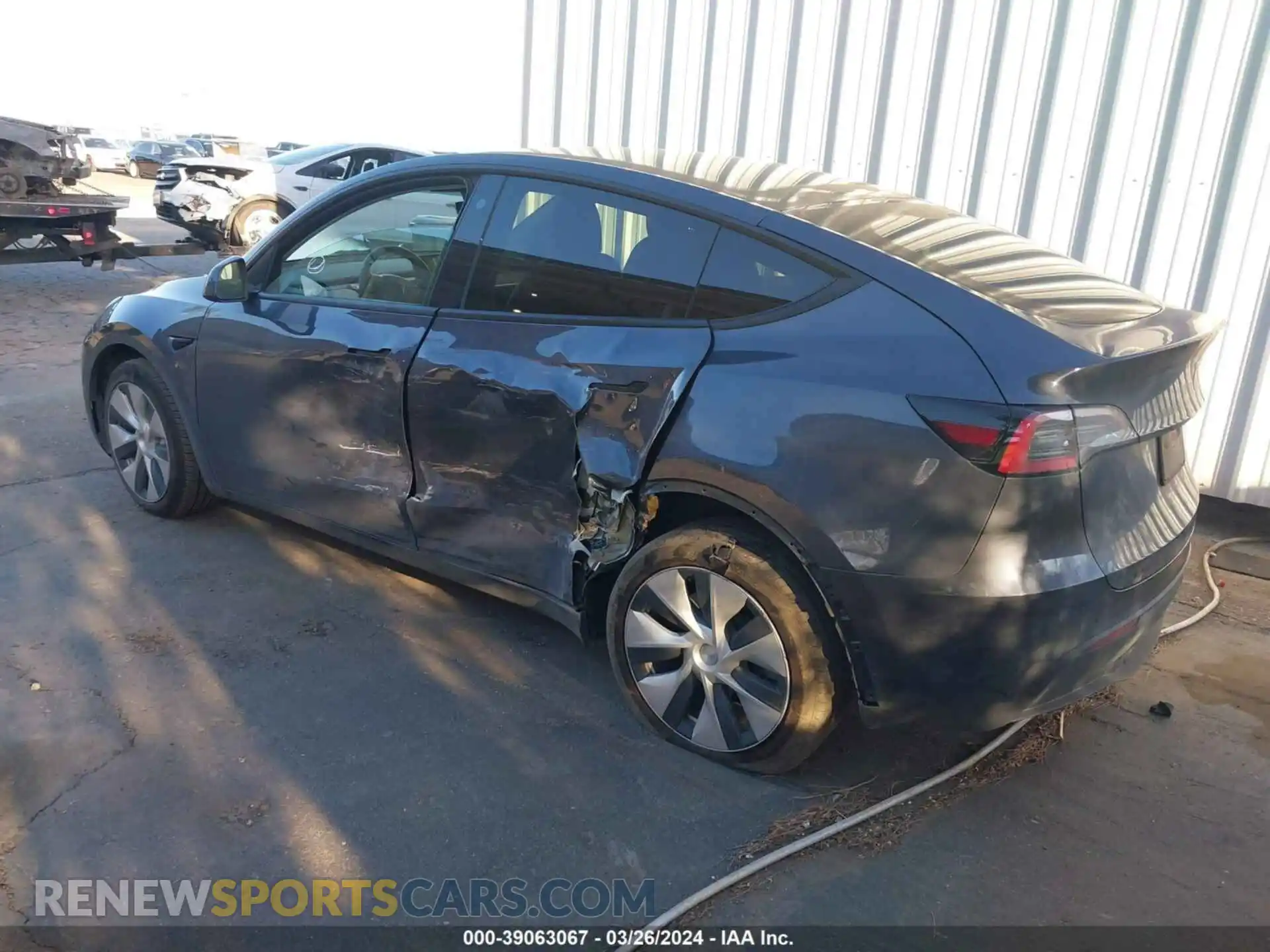 3 Photograph of a damaged car 7SAYGAEE4PF632779 TESLA MODEL Y 2023