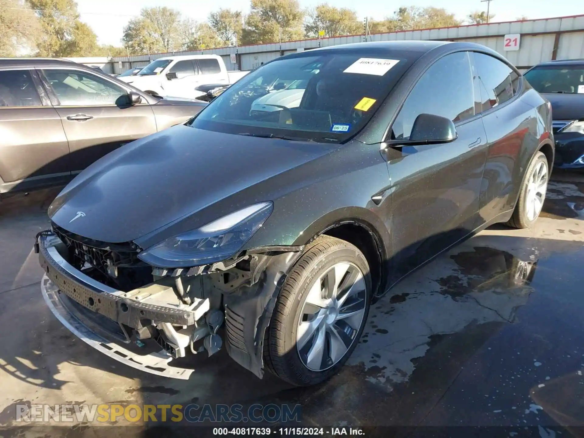 2 Photograph of a damaged car 7SAYGAEE4PF797666 TESLA MODEL Y 2023