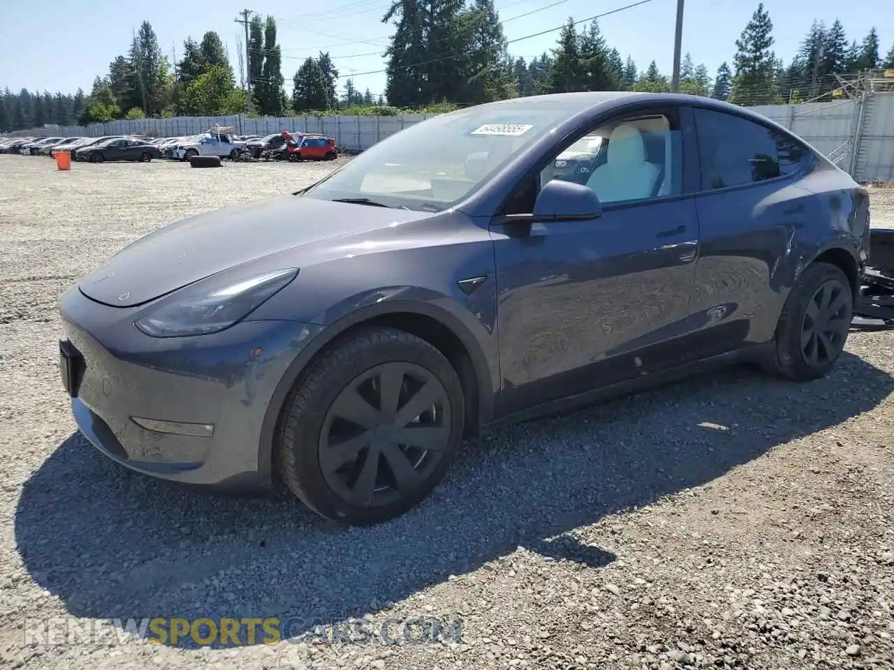 1 Photograph of a damaged car 7SAYGAEE4PF800324 TESLA MODEL Y 2023