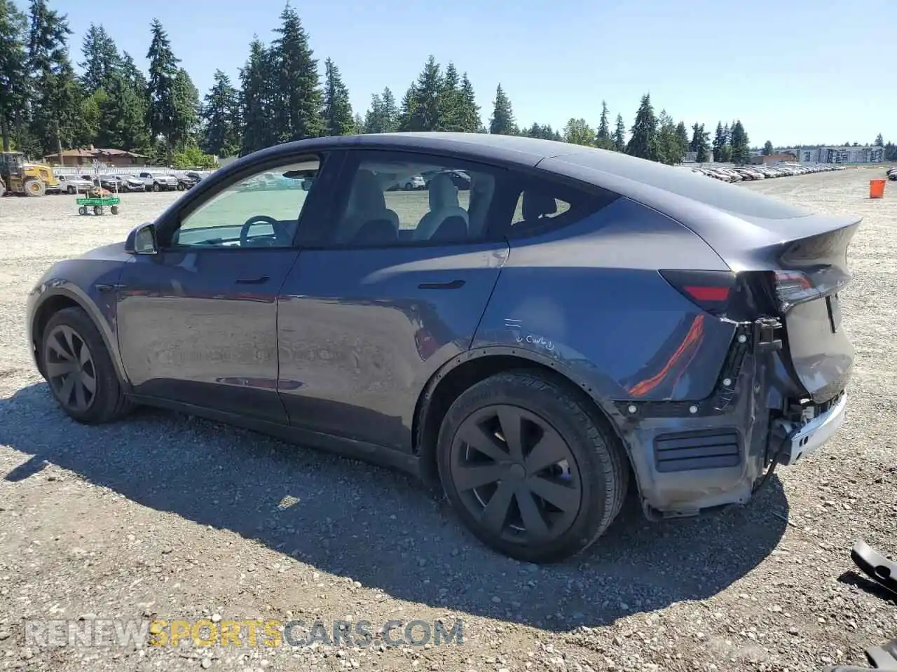 2 Photograph of a damaged car 7SAYGAEE4PF800324 TESLA MODEL Y 2023