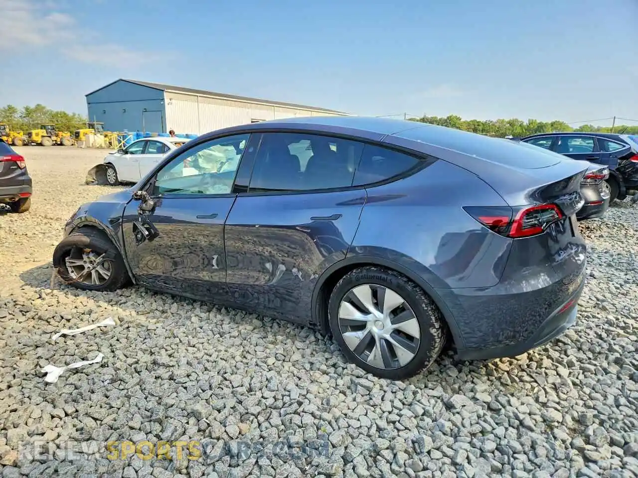 2 Photograph of a damaged car 7SAYGAEE4PF844193 TESLA MODEL Y 2023