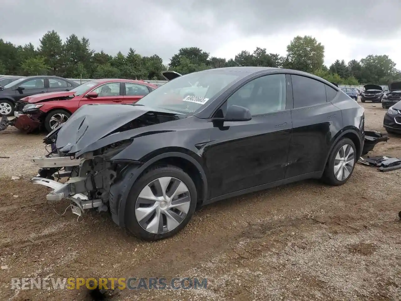1 Photograph of a damaged car 7SAYGAEE4PF857946 TESLA MODEL Y 2023