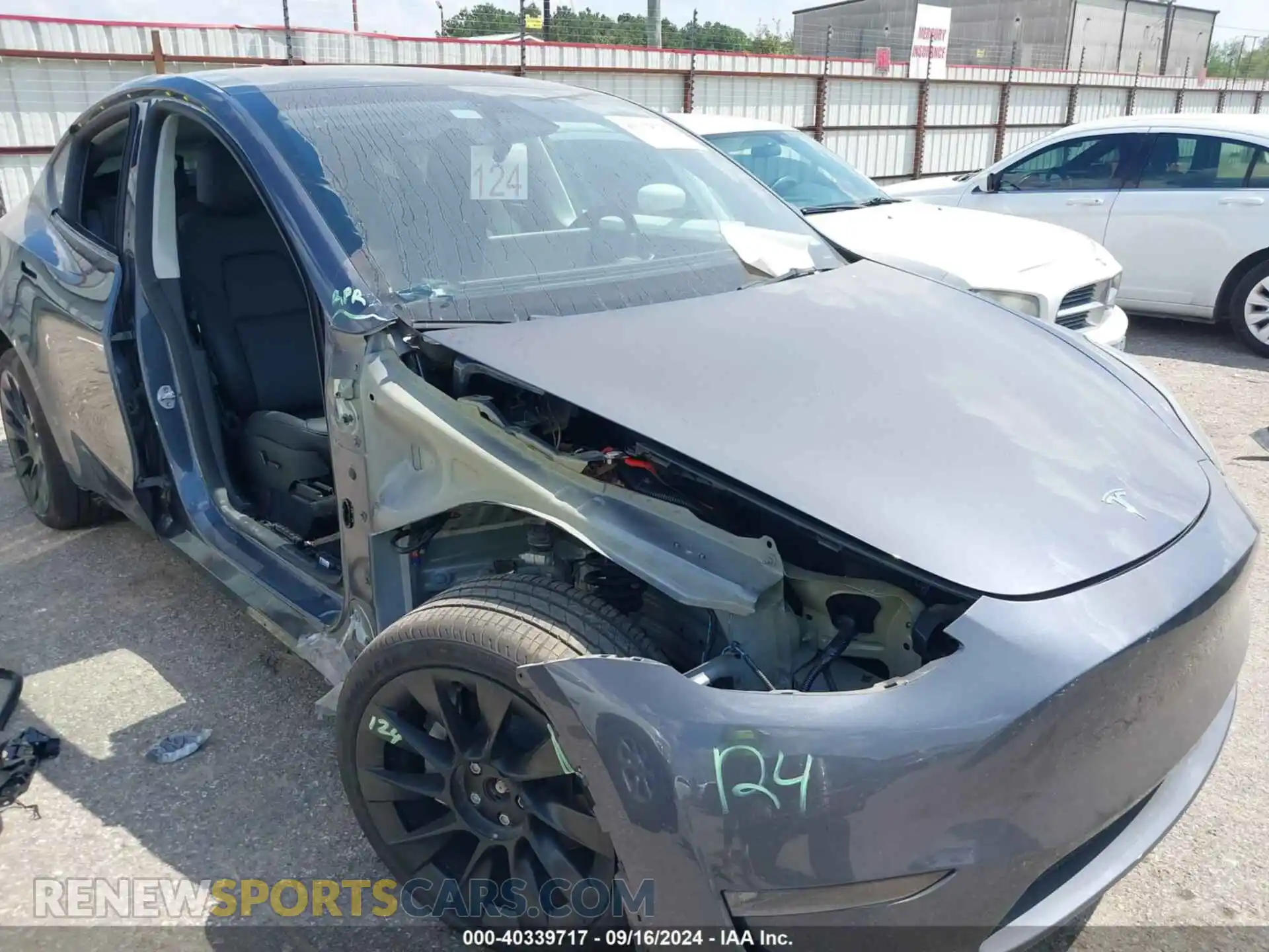 1 Photograph of a damaged car 7SAYGAEE4PF882782 TESLA MODEL Y 2023