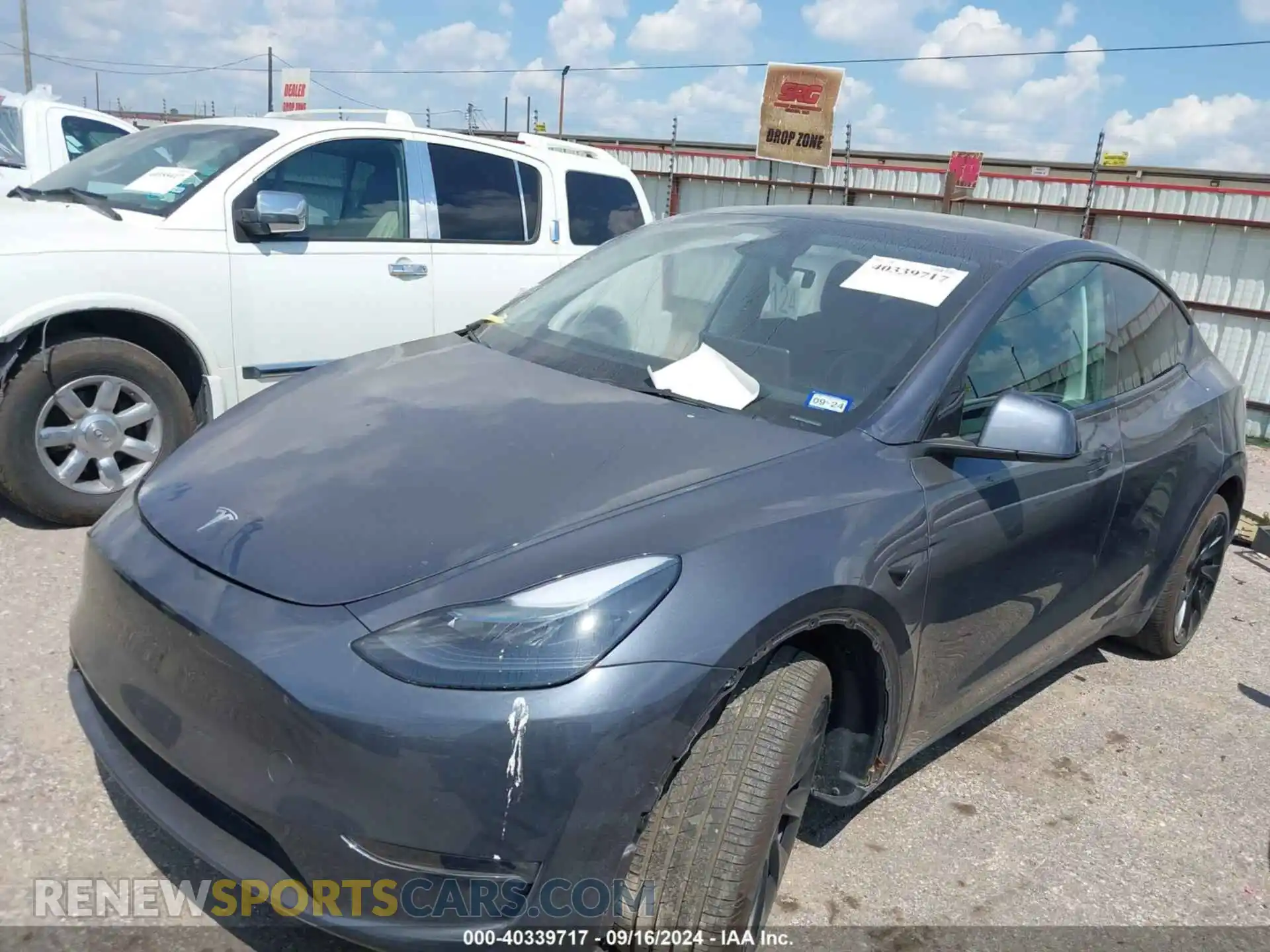 2 Photograph of a damaged car 7SAYGAEE4PF882782 TESLA MODEL Y 2023