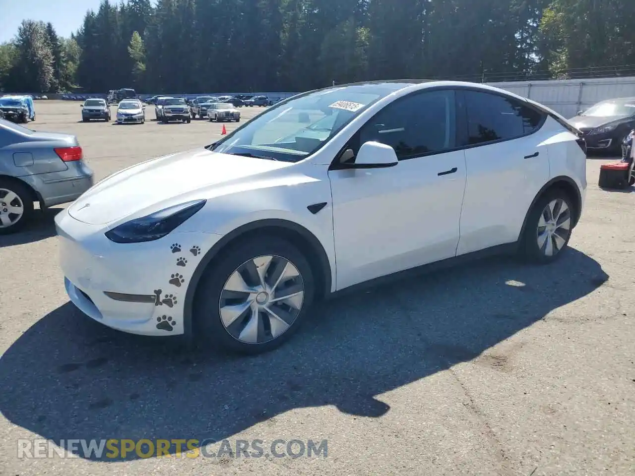 1 Photograph of a damaged car 7SAYGAEE4PF896424 TESLA MODEL Y 2023