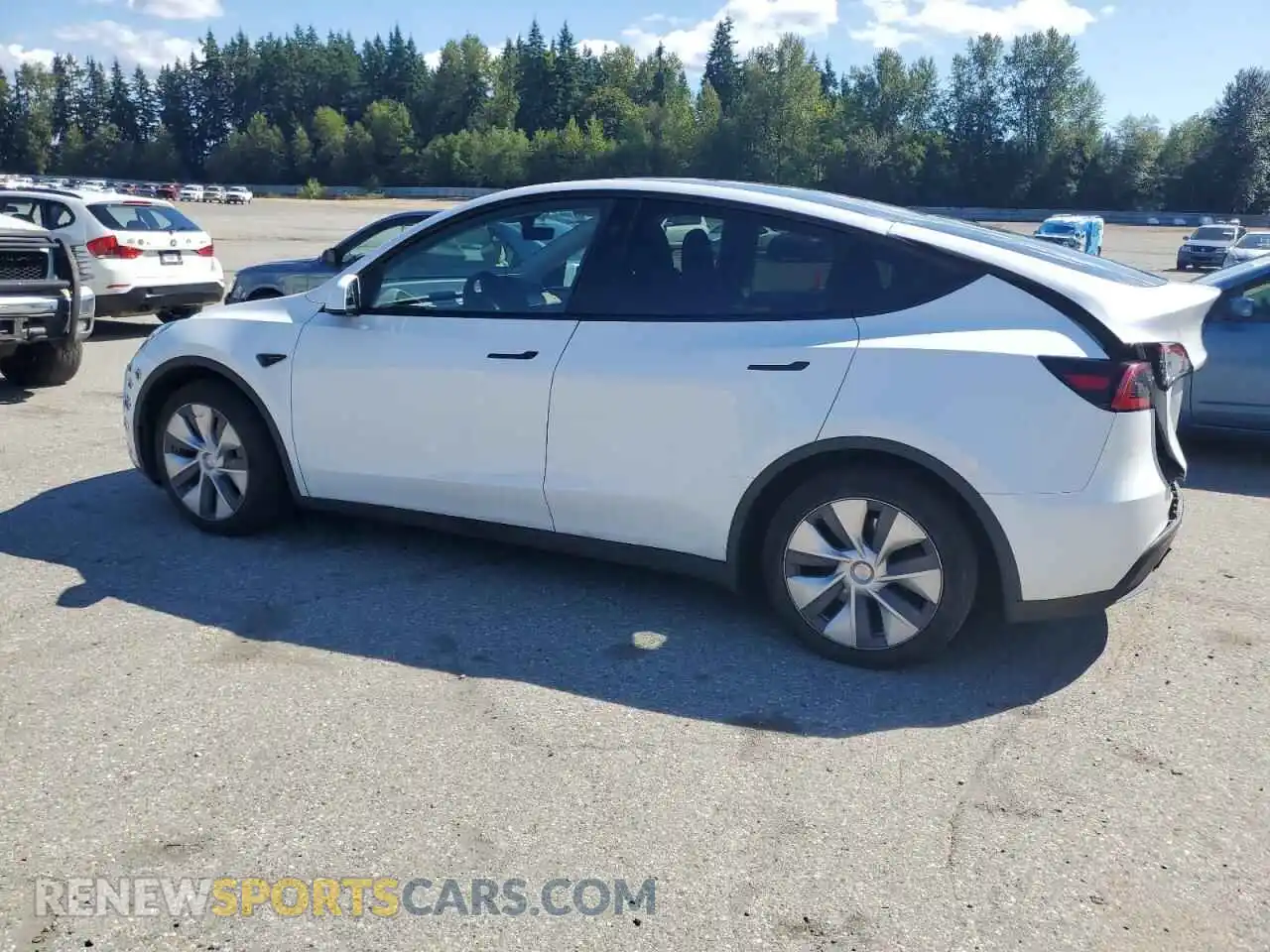 2 Photograph of a damaged car 7SAYGAEE4PF896424 TESLA MODEL Y 2023