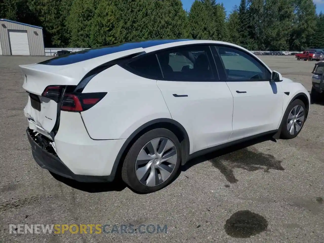 3 Photograph of a damaged car 7SAYGAEE4PF896424 TESLA MODEL Y 2023