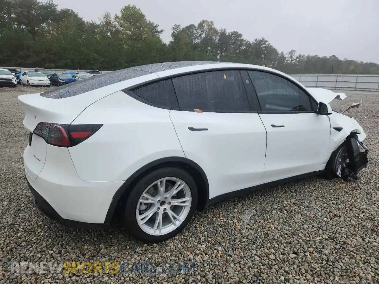 3 Photograph of a damaged car 7SAYGAEE4PF931561 TESLA MODEL Y 2023