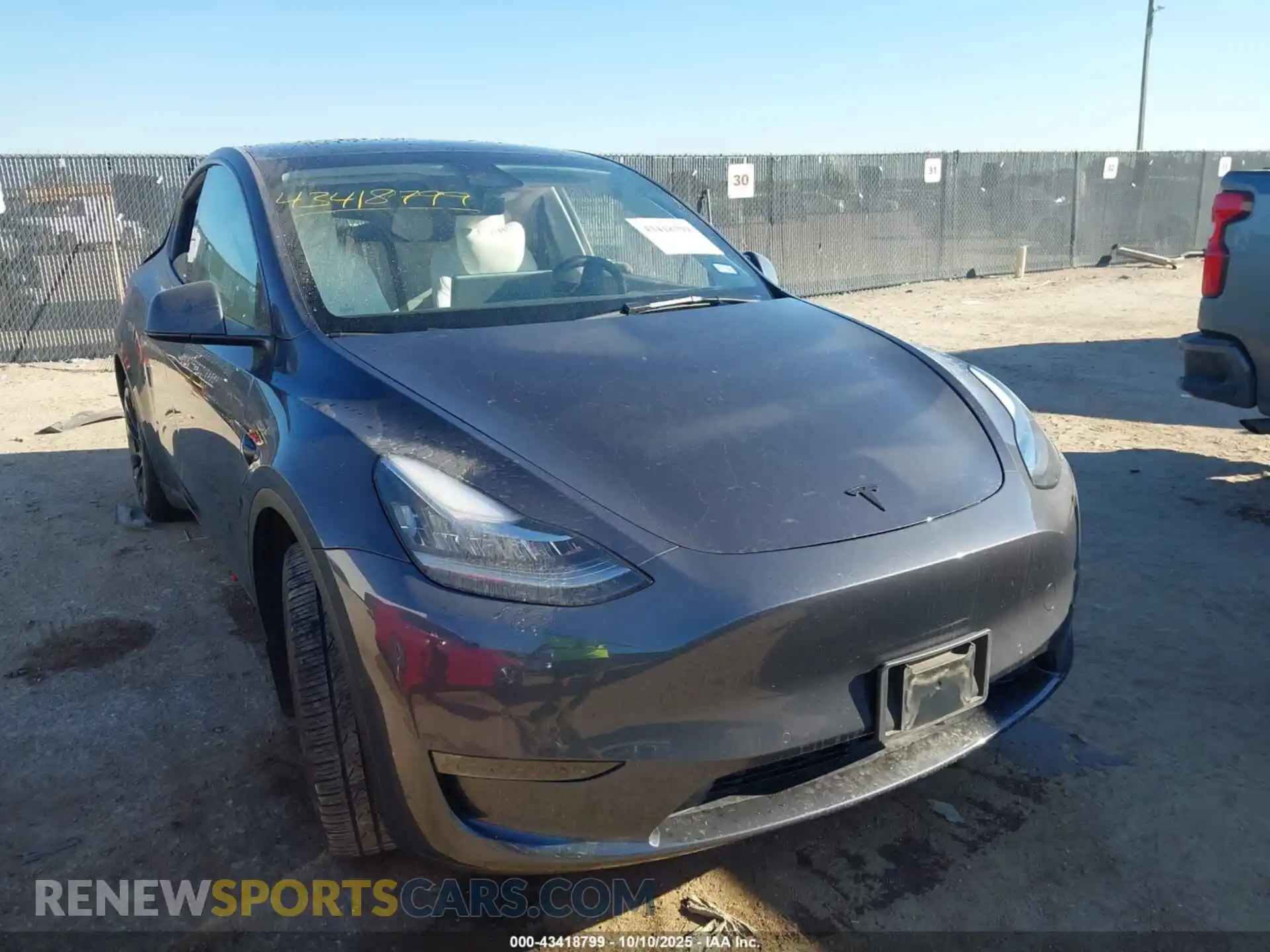 1 Photograph of a damaged car 7SAYGAEE5PF584659 TESLA MODEL Y 2023
