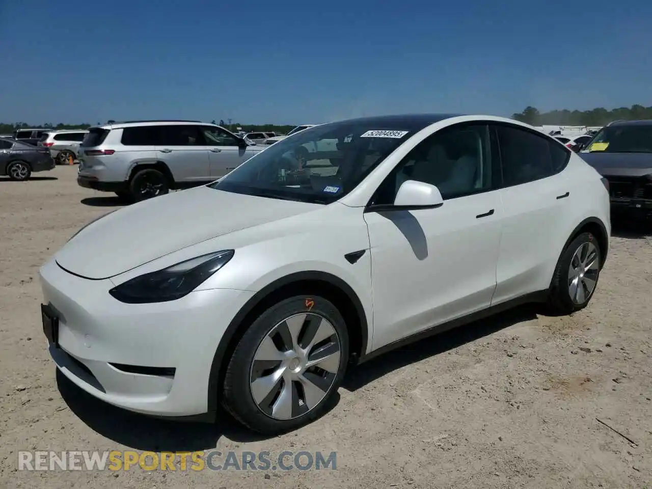 1 Photograph of a damaged car 7SAYGAEE5PF643984 TESLA MODEL Y 2023