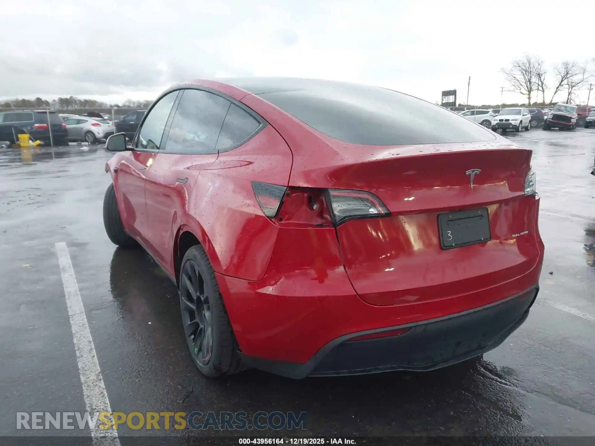 3 Photograph of a damaged car 7SAYGAEE5PF686060 TESLA MODEL Y 2023