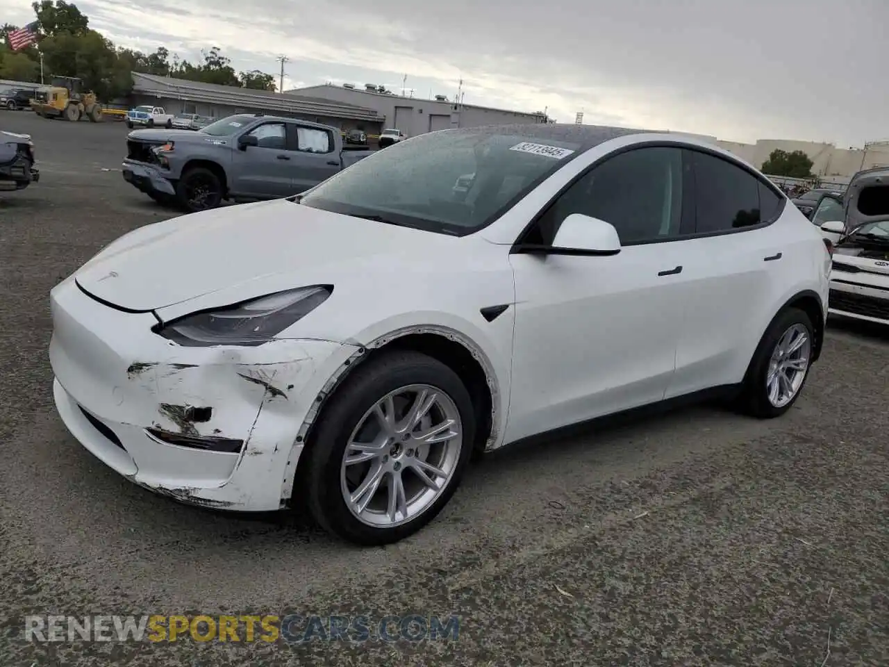 1 Photograph of a damaged car 7SAYGAEE5PF703777 TESLA MODEL Y 2023