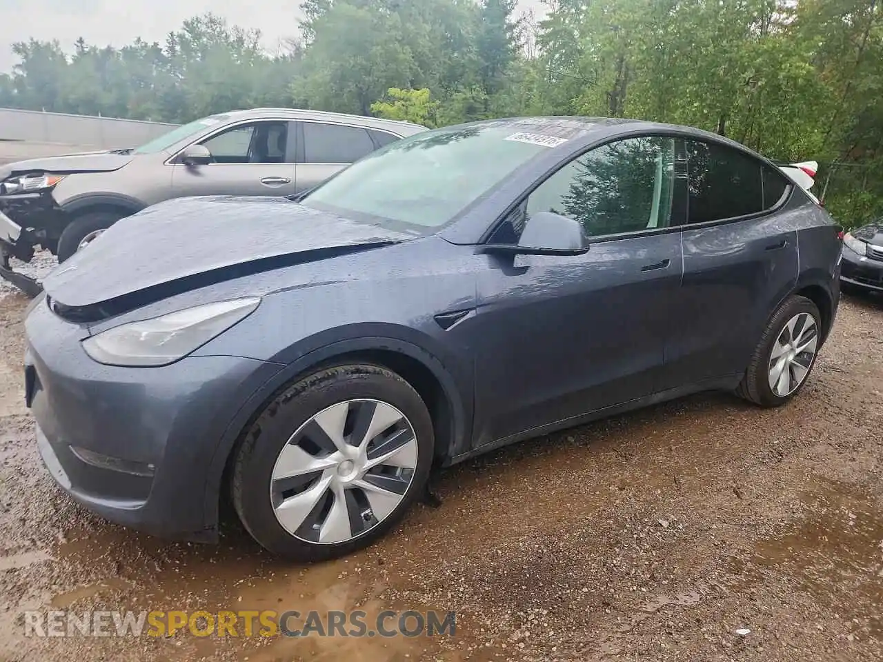 1 Photograph of a damaged car 7SAYGAEE5PF760240 TESLA MODEL Y 2023