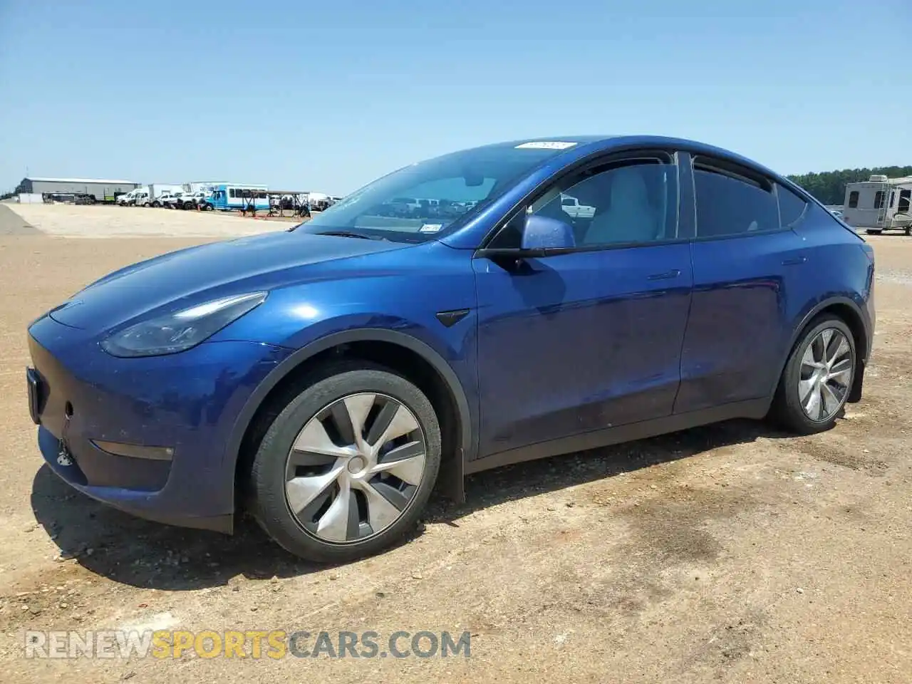 1 Photograph of a damaged car 7SAYGAEE5PF777264 TESLA MODEL Y 2023