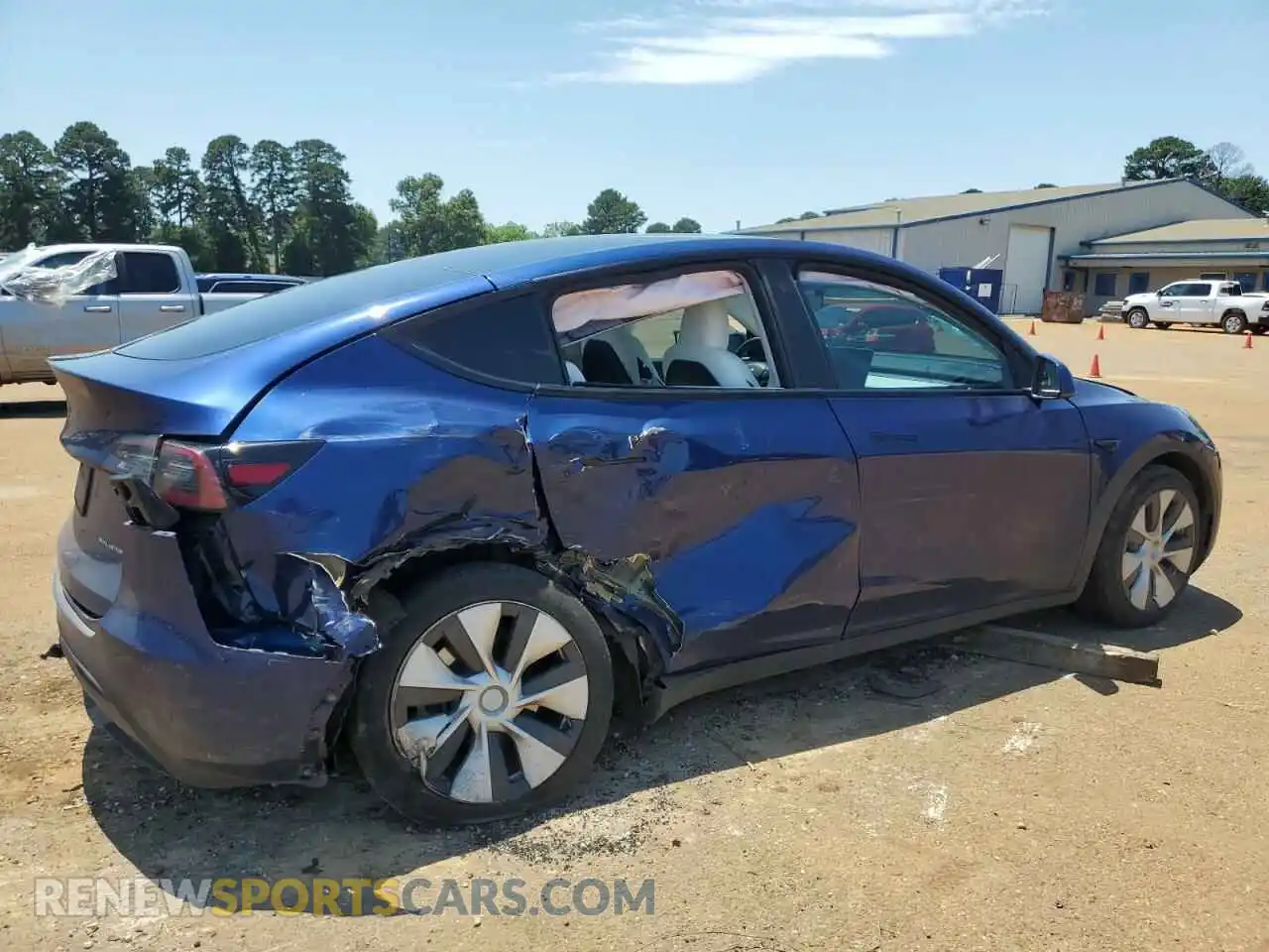 3 Photograph of a damaged car 7SAYGAEE5PF777264 TESLA MODEL Y 2023