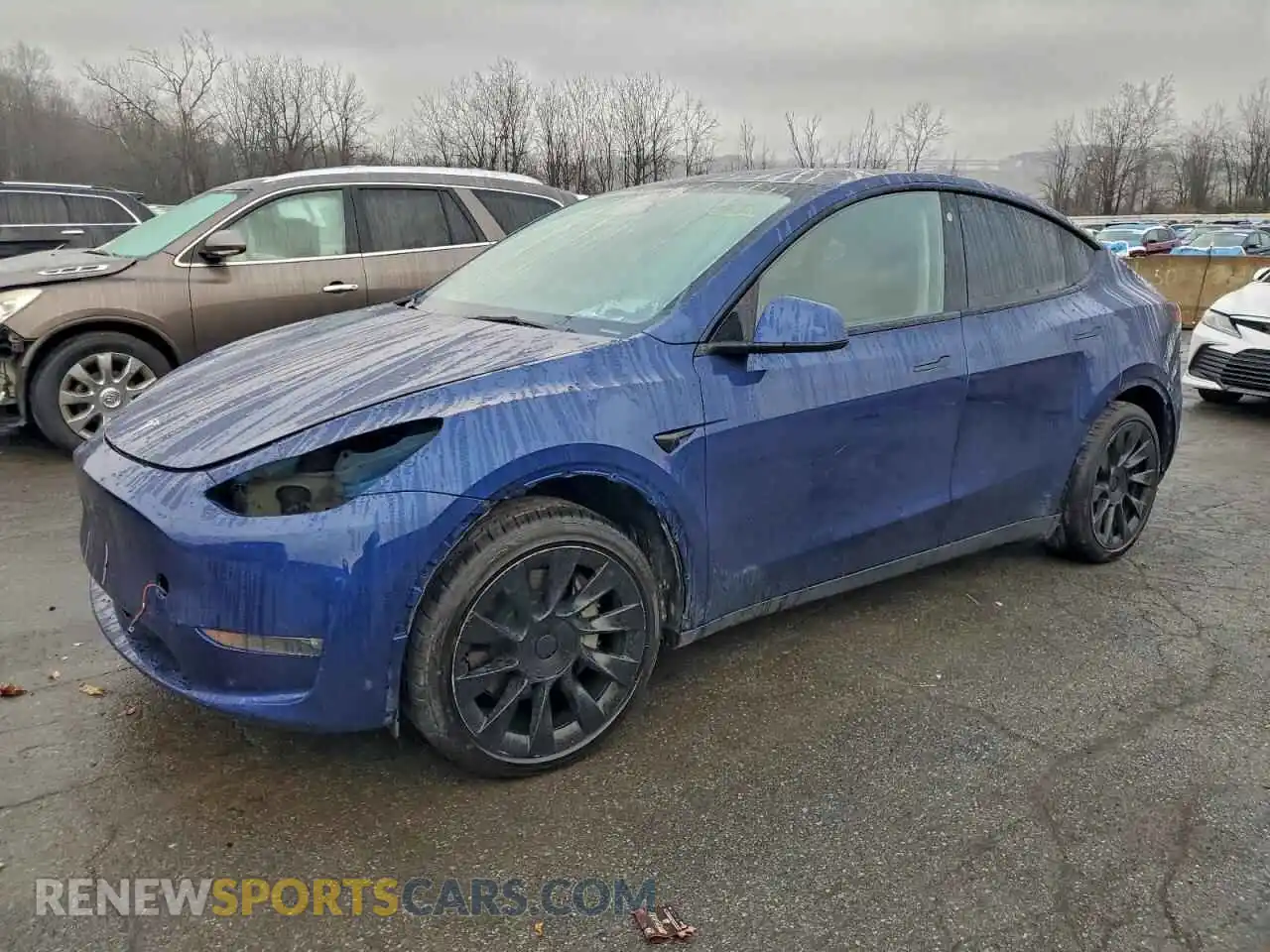 1 Photograph of a damaged car 7SAYGAEE5PF779029 TESLA MODEL Y 2023