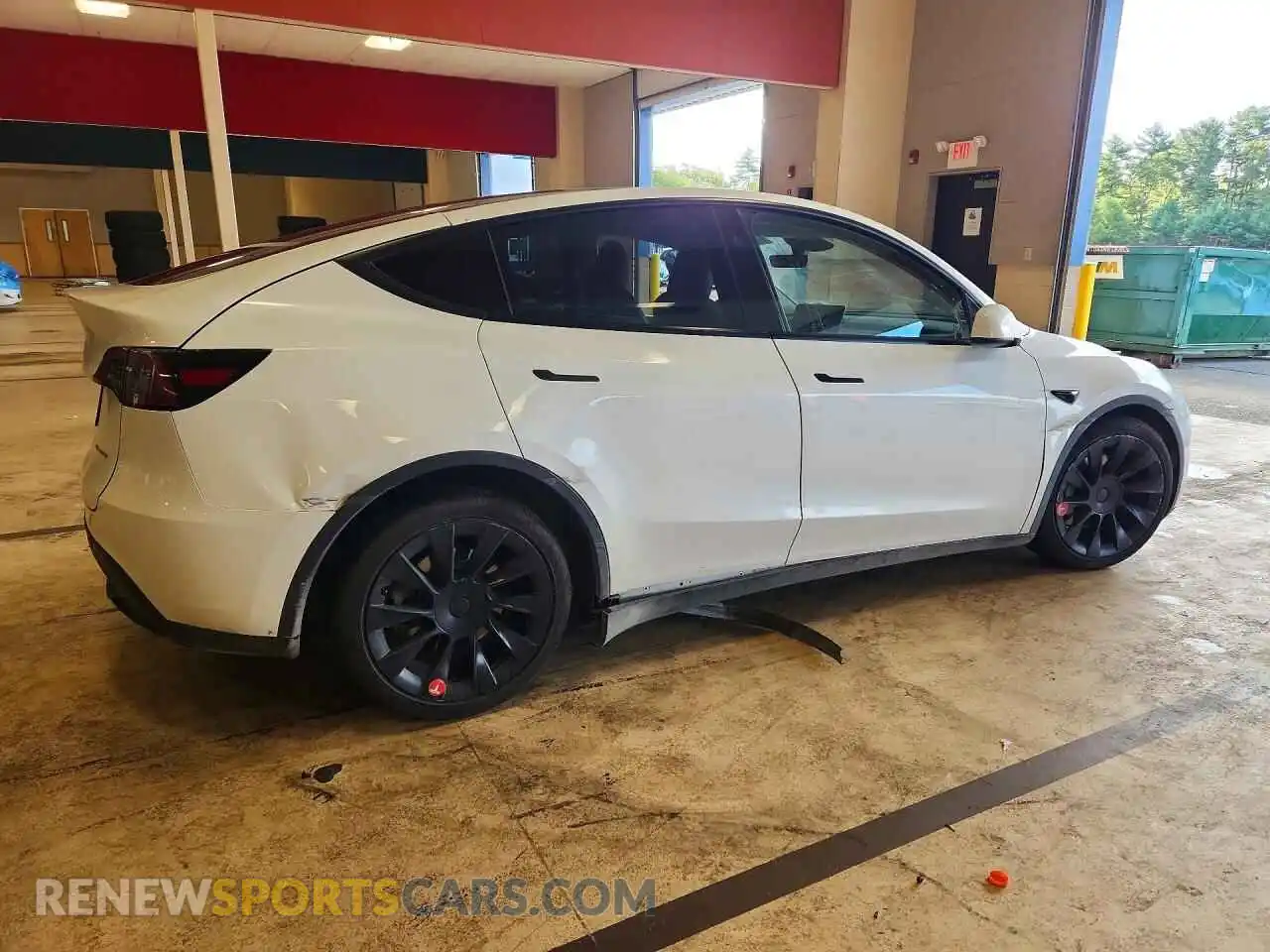 3 Фотография поврежденного автомобиля 7SAYGAEE5PF808402 TESLA MODEL Y 2023