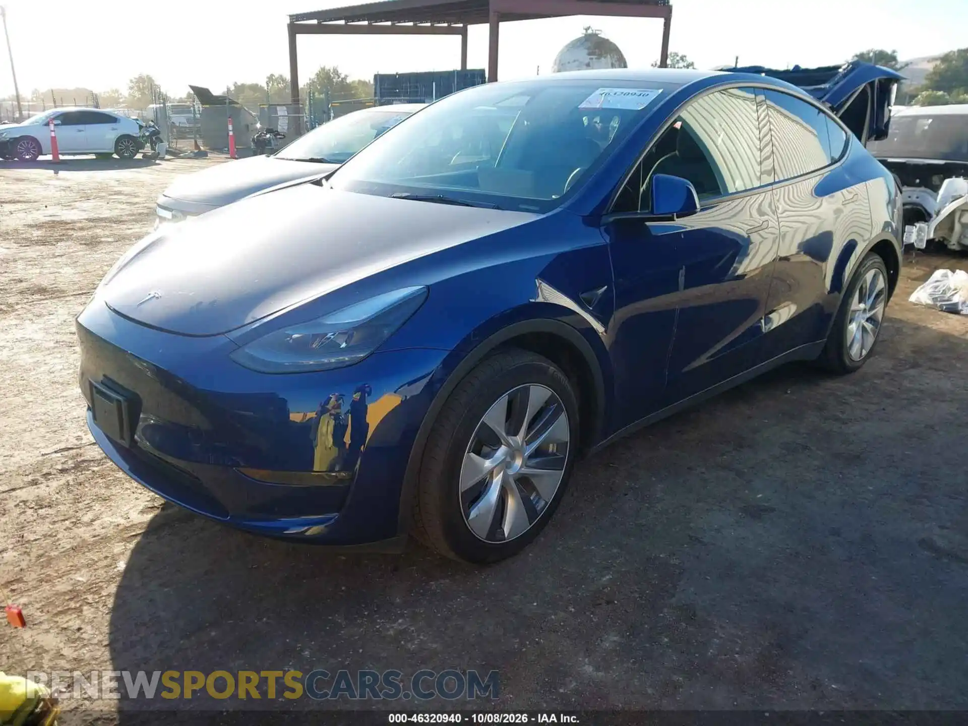 2 Photograph of a damaged car 7SAYGAEE5PF832182 TESLA MODEL Y 2023
