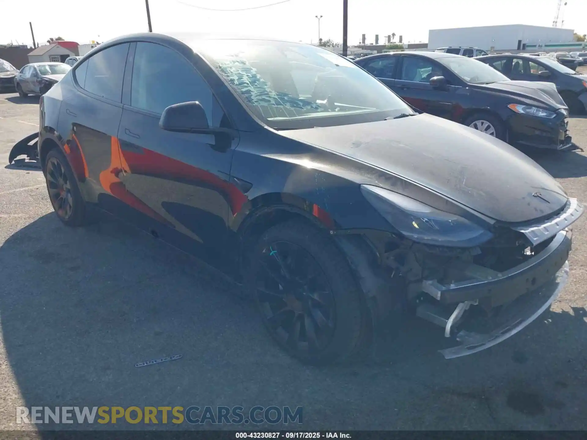 1 Photograph of a damaged car 7SAYGAEE5PF879096 TESLA MODEL Y 2023