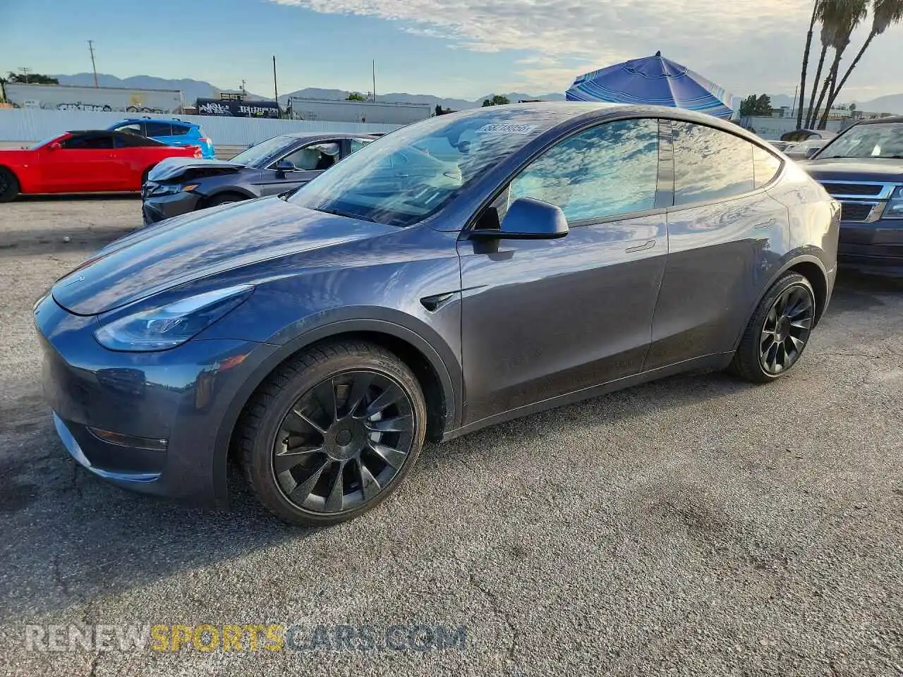 1 fotografías del automóvil dañado 7SAYGAEE5PF913358 TESLA MODEL Y 2023