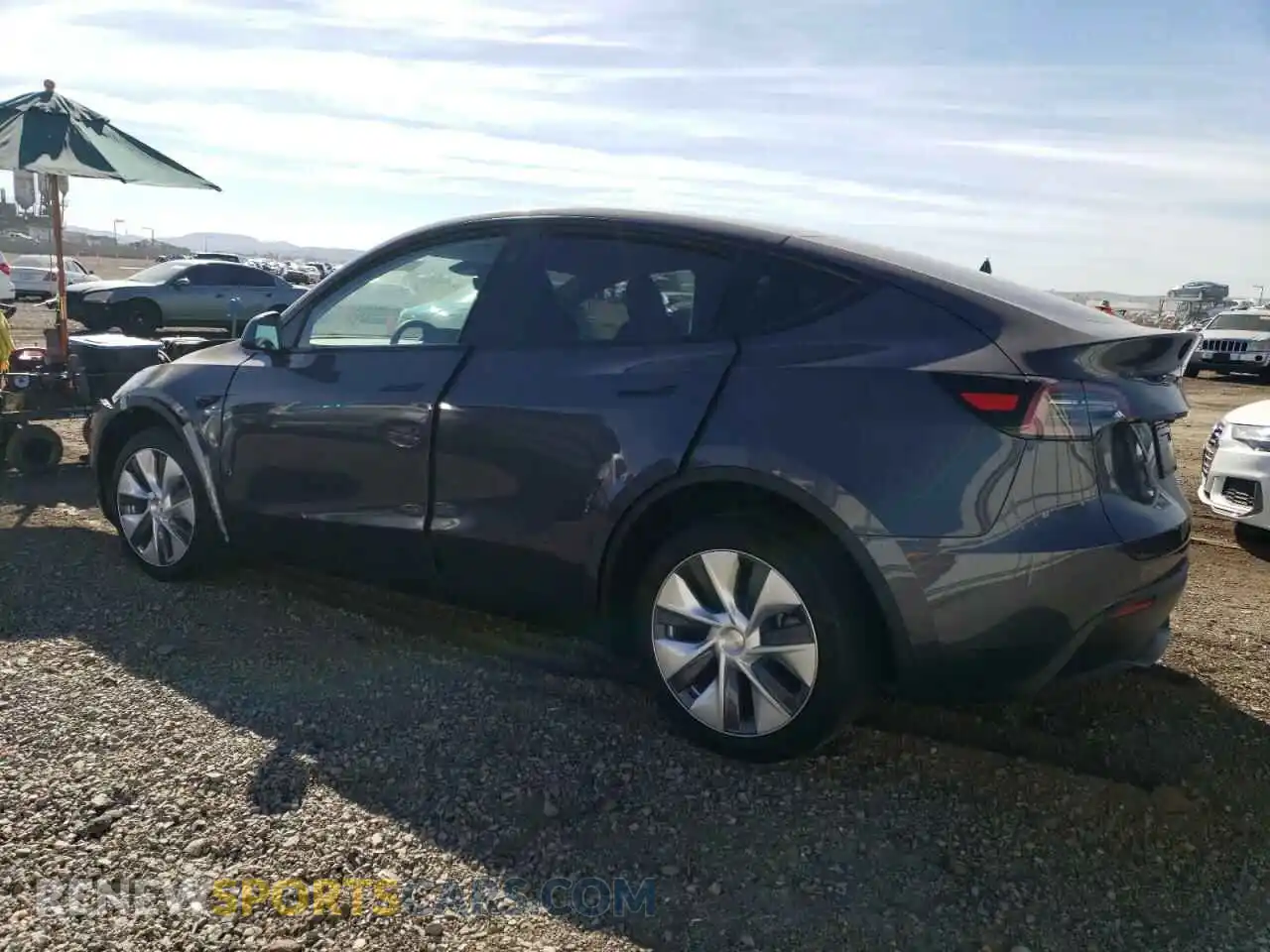 2 Photograph of a damaged car 7SAYGAEE5PF928779 TESLA MODEL Y 2023
