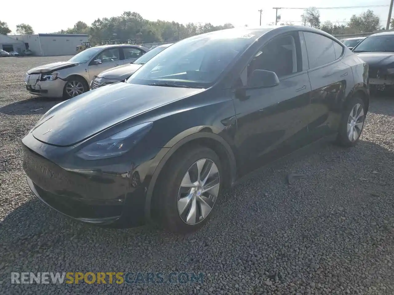 1 Photograph of a damaged car 7SAYGAEE5PF930399 TESLA MODEL Y 2023