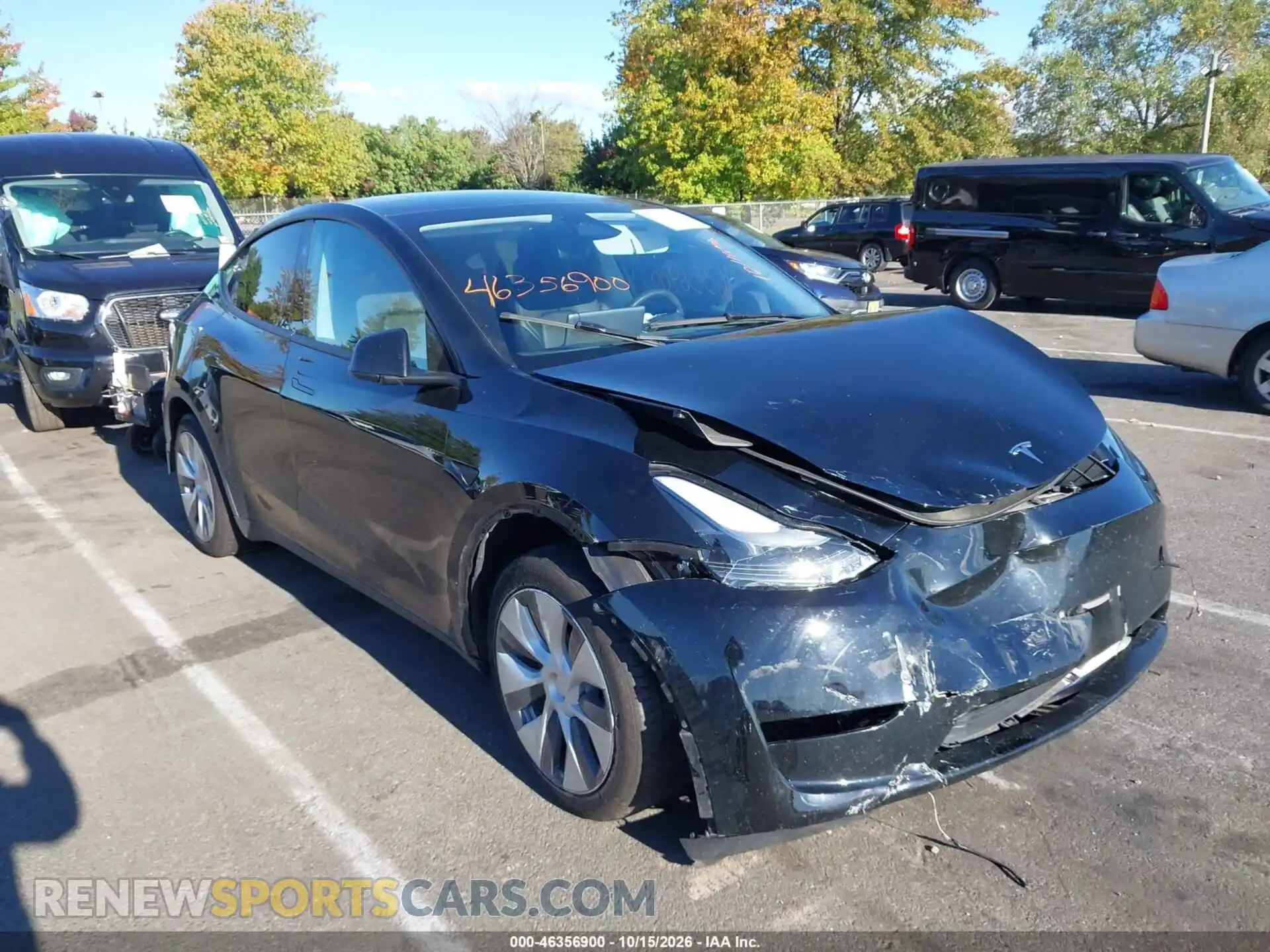 1 Фотография поврежденного автомобиля 7SAYGAEE5PF955917 TESLA MODEL Y 2023