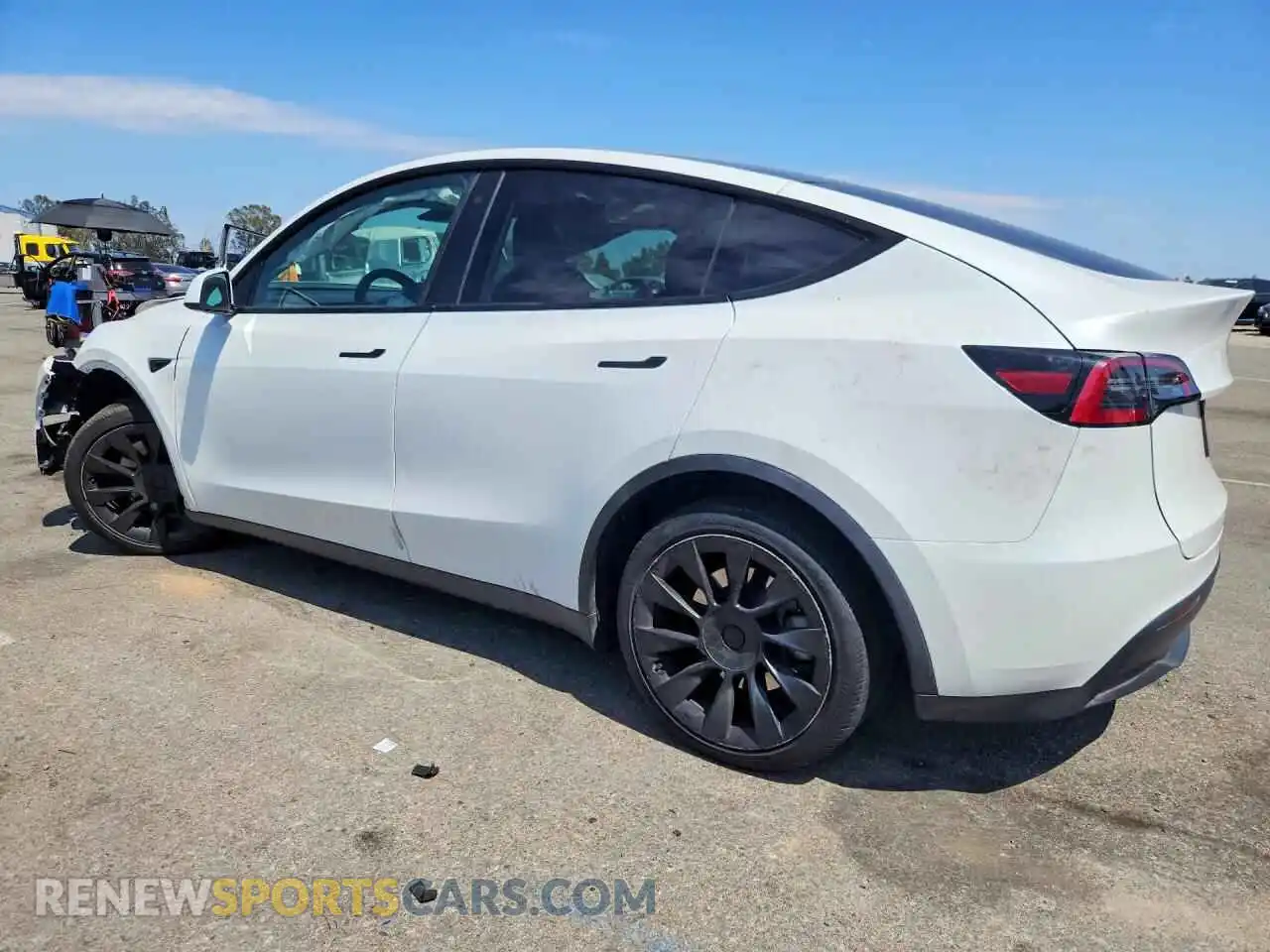 2 Photograph of a damaged car 7SAYGAEE6PF697231 TESLA MODEL Y 2023