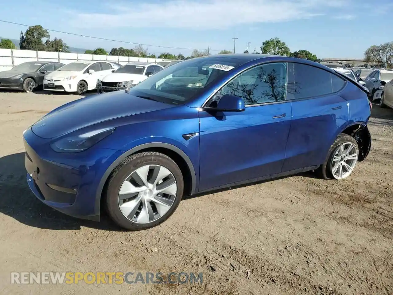 1 Photograph of a damaged car 7SAYGAEE6PF716229 TESLA MODEL Y 2023