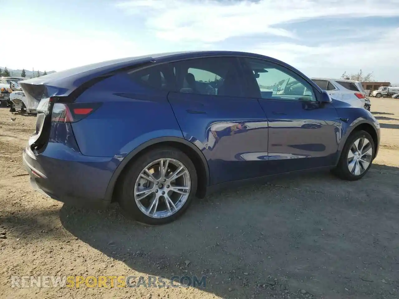 3 Photograph of a damaged car 7SAYGAEE6PF716229 TESLA MODEL Y 2023