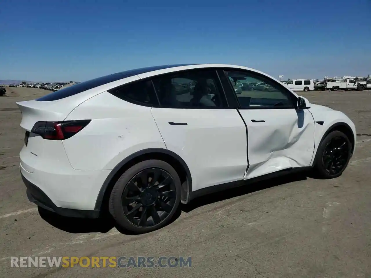 3 Photograph of a damaged car 7SAYGAEE6PF777113 TESLA MODEL Y 2023