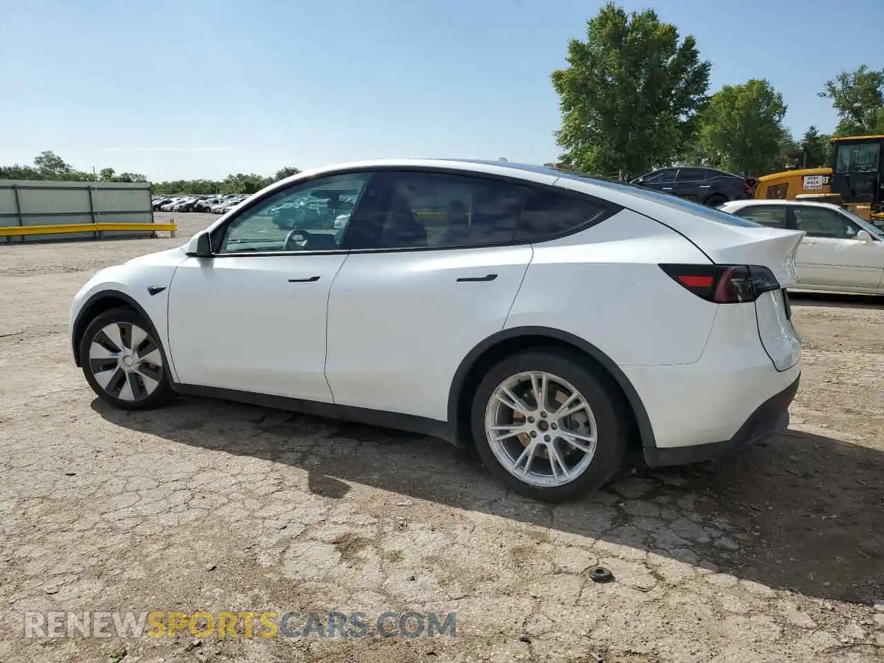 2 Photograph of a damaged car 7SAYGAEE6PF795434 TESLA MODEL Y 2023