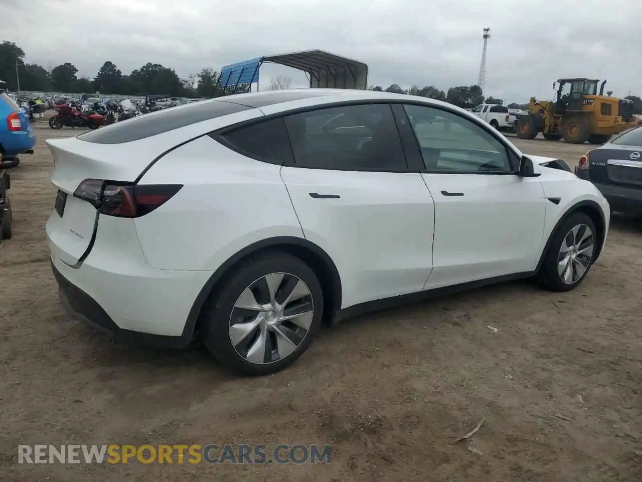 3 Photograph of a damaged car 7SAYGAEE6PF801961 TESLA MODEL Y 2023