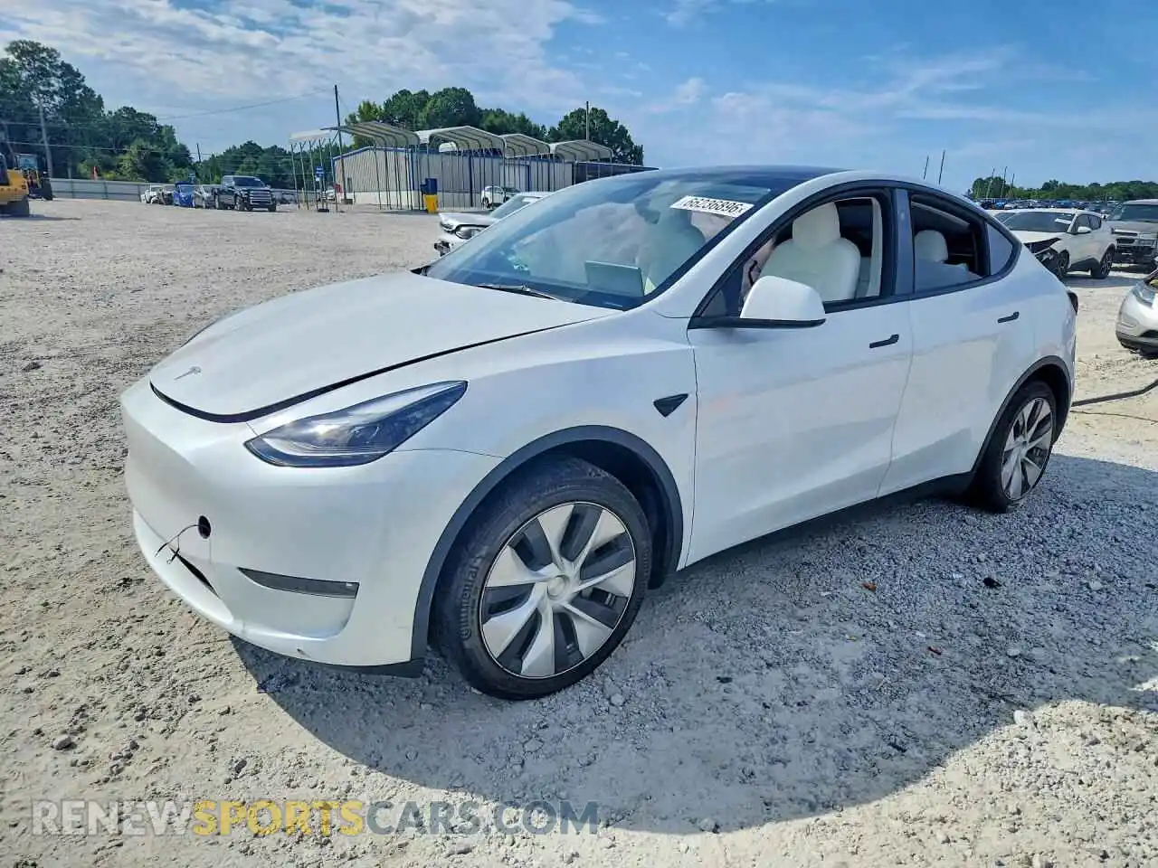 1 Фотография поврежденного автомобиля 7SAYGAEE6PF807324 TESLA MODEL Y 2023