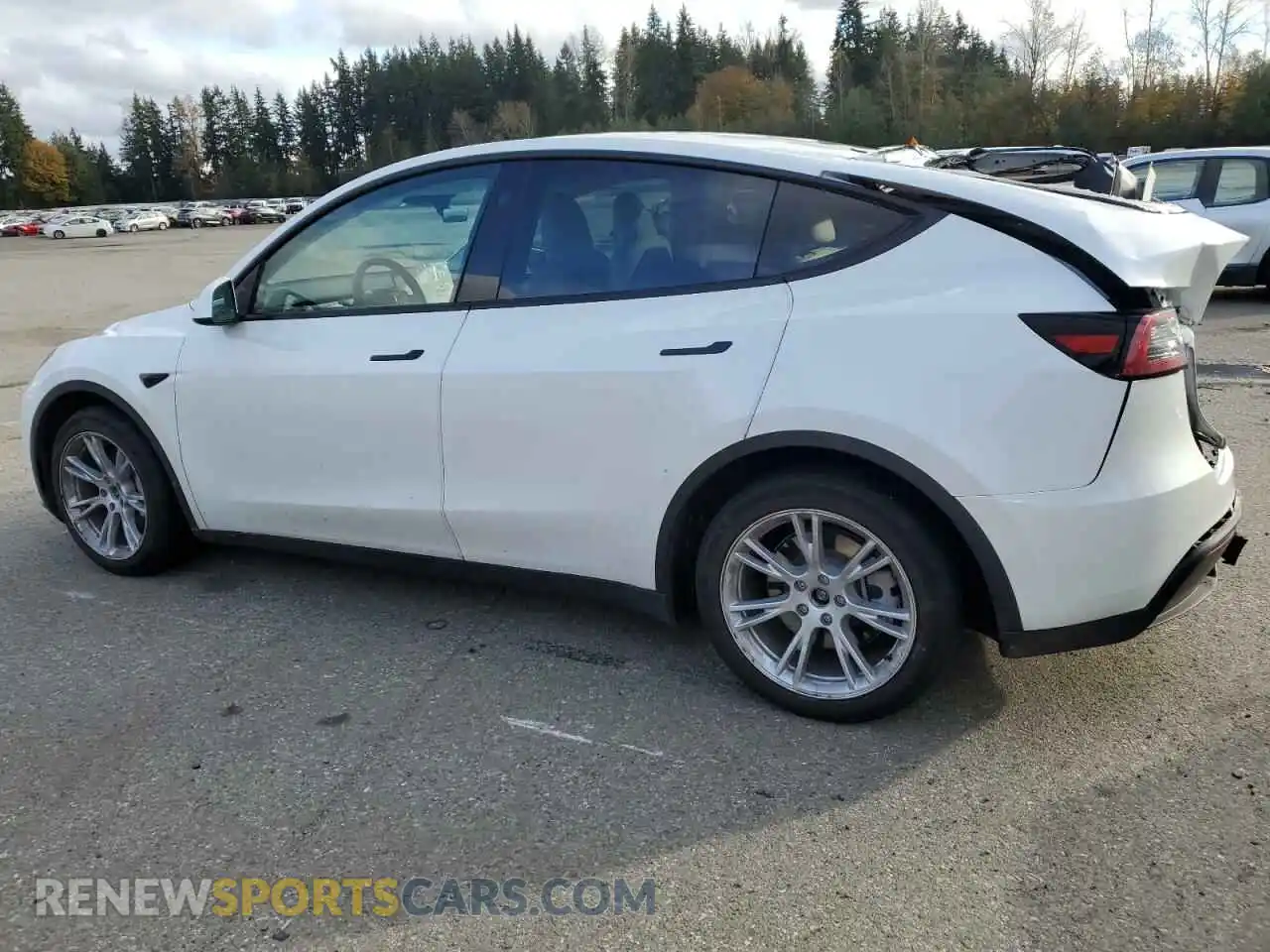 2 Фотография поврежденного автомобиля 7SAYGAEE6PF827170 TESLA MODEL Y 2023